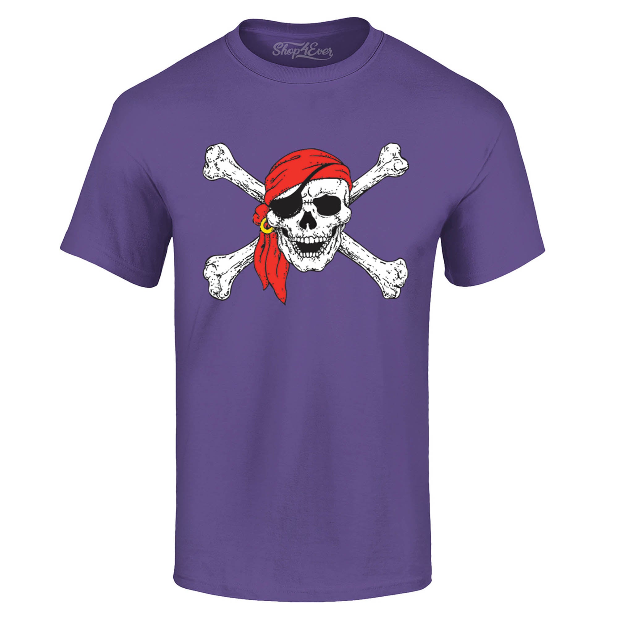 Pirate Skull & Crossbones T-Shirt Pirate Flag Shirts
