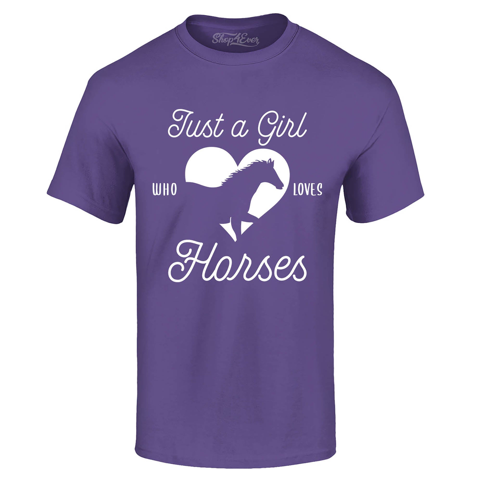 Just A Girl Who Loves Horses T-Shirt