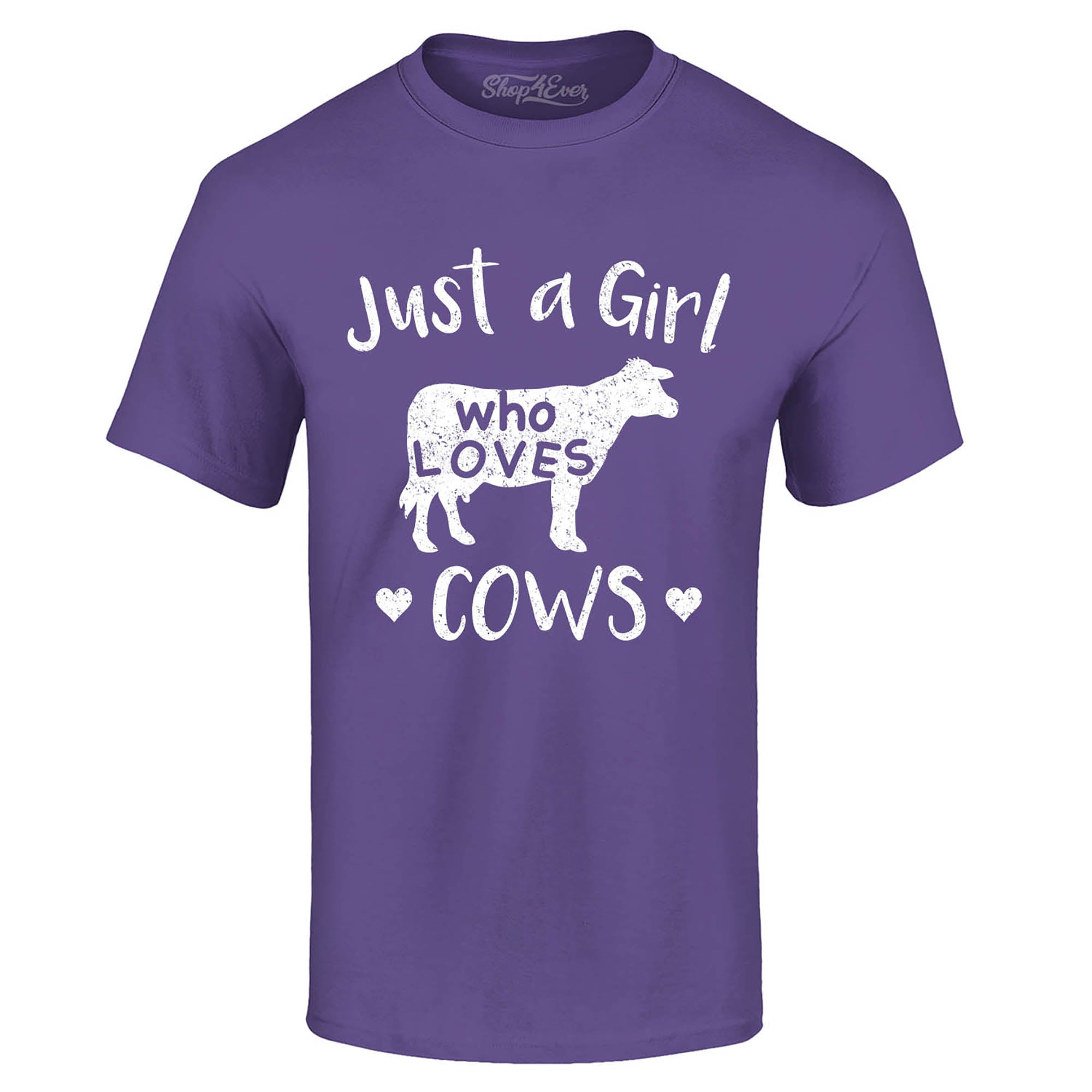 Just A Girl Who Loves Cows T-Shirt