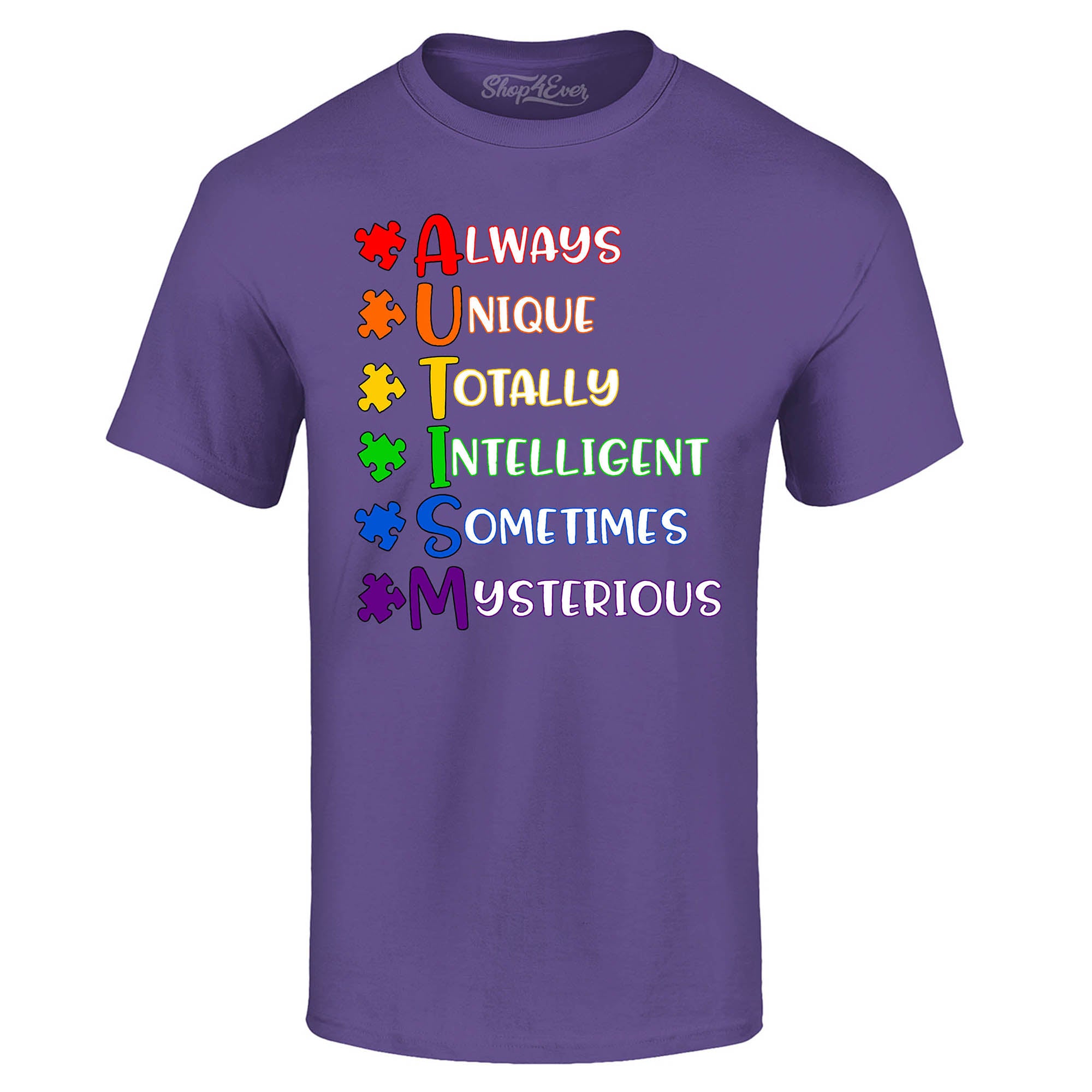 Always Unique T-Shirt Autism Awareness Shirts