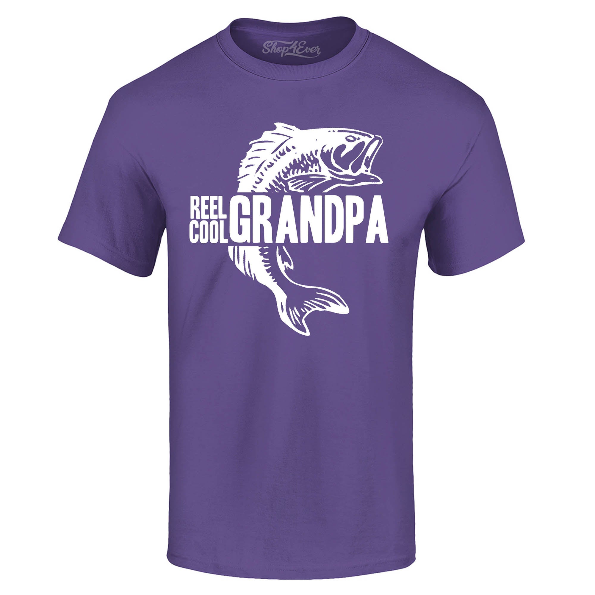 Reel Cool Grandpa Fishing Lake T-Shirt