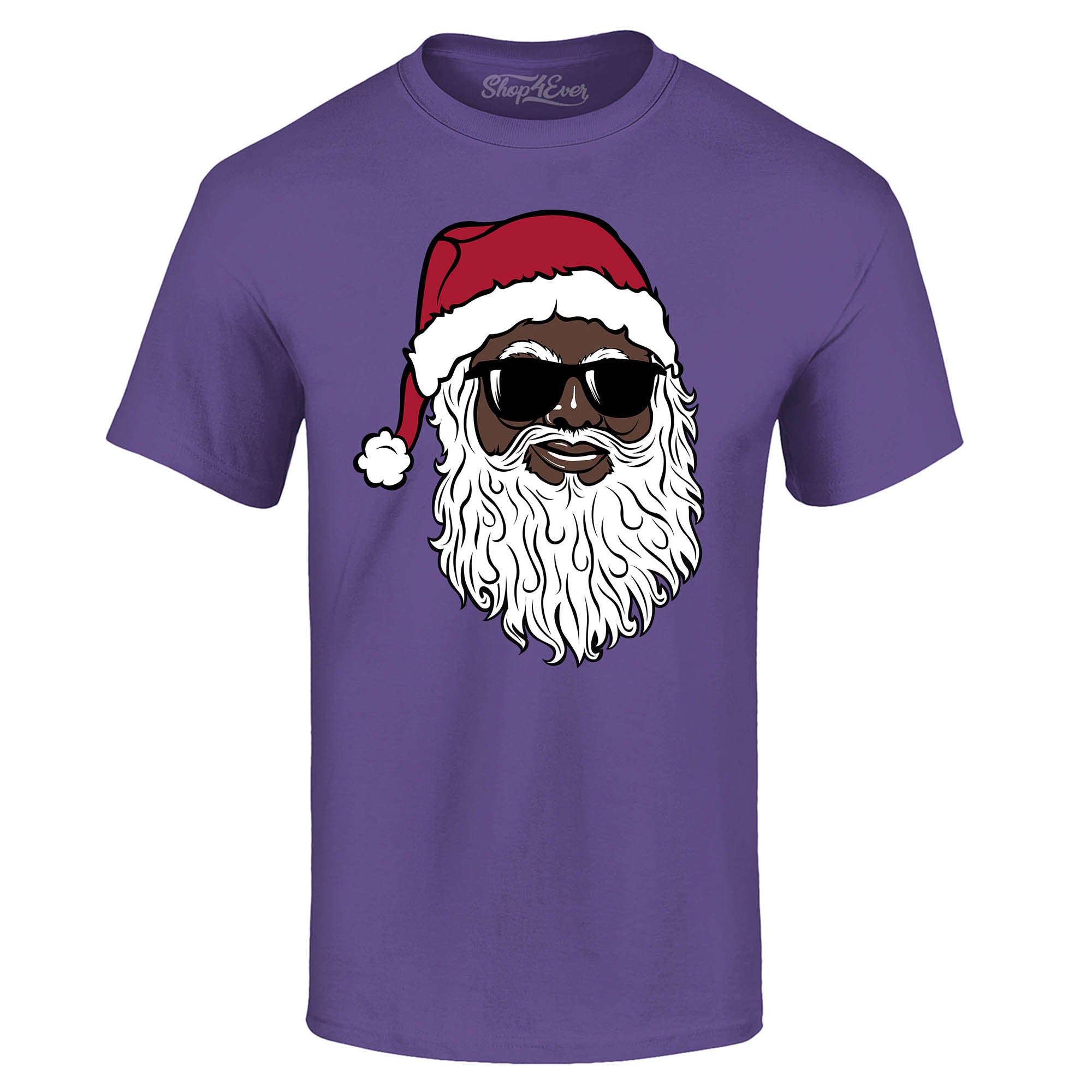 Santa Claus Wearing Sunglasses Christmas Xmas T-Shirt