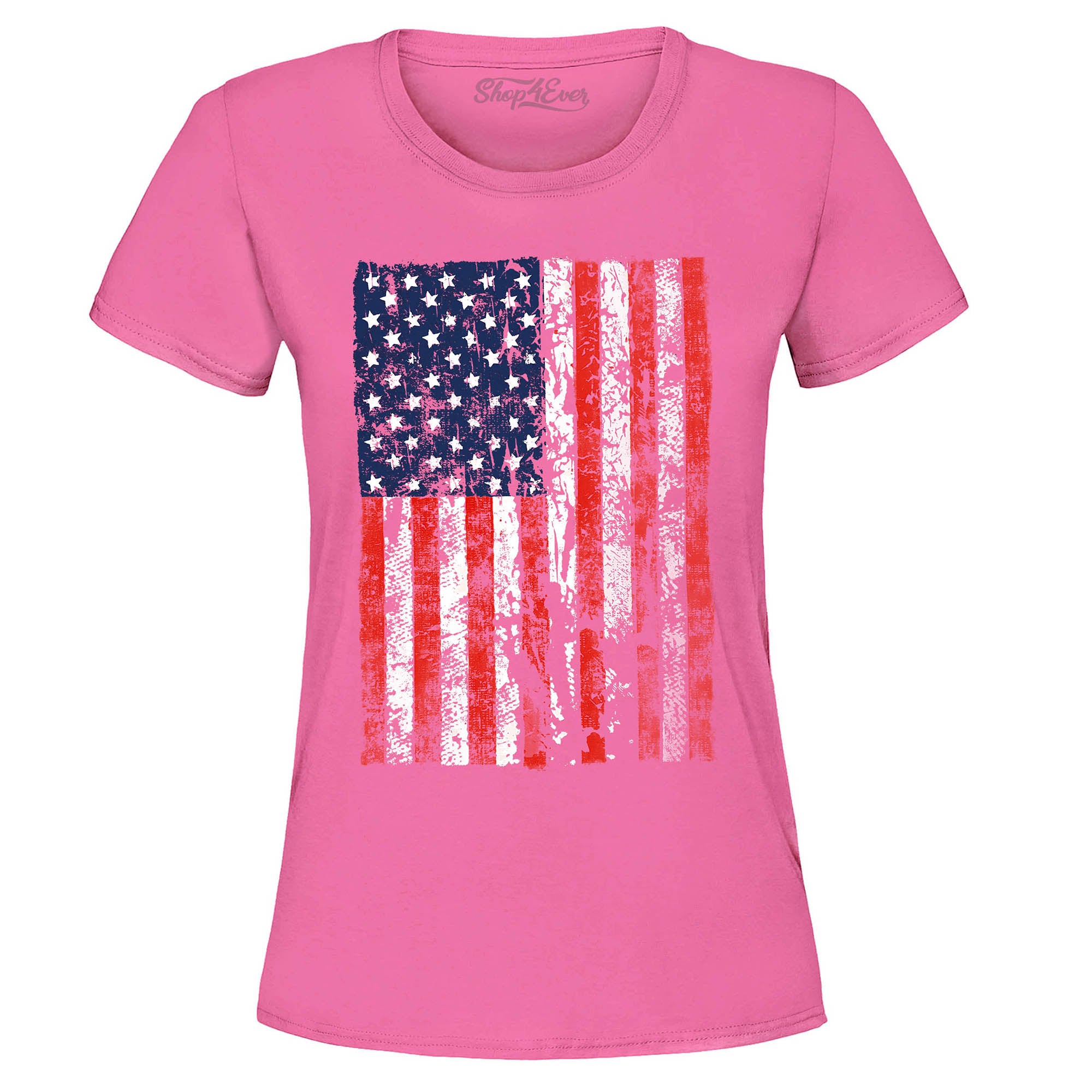 United States of America Flag Women's T-Shirt USA Flag Shirts
