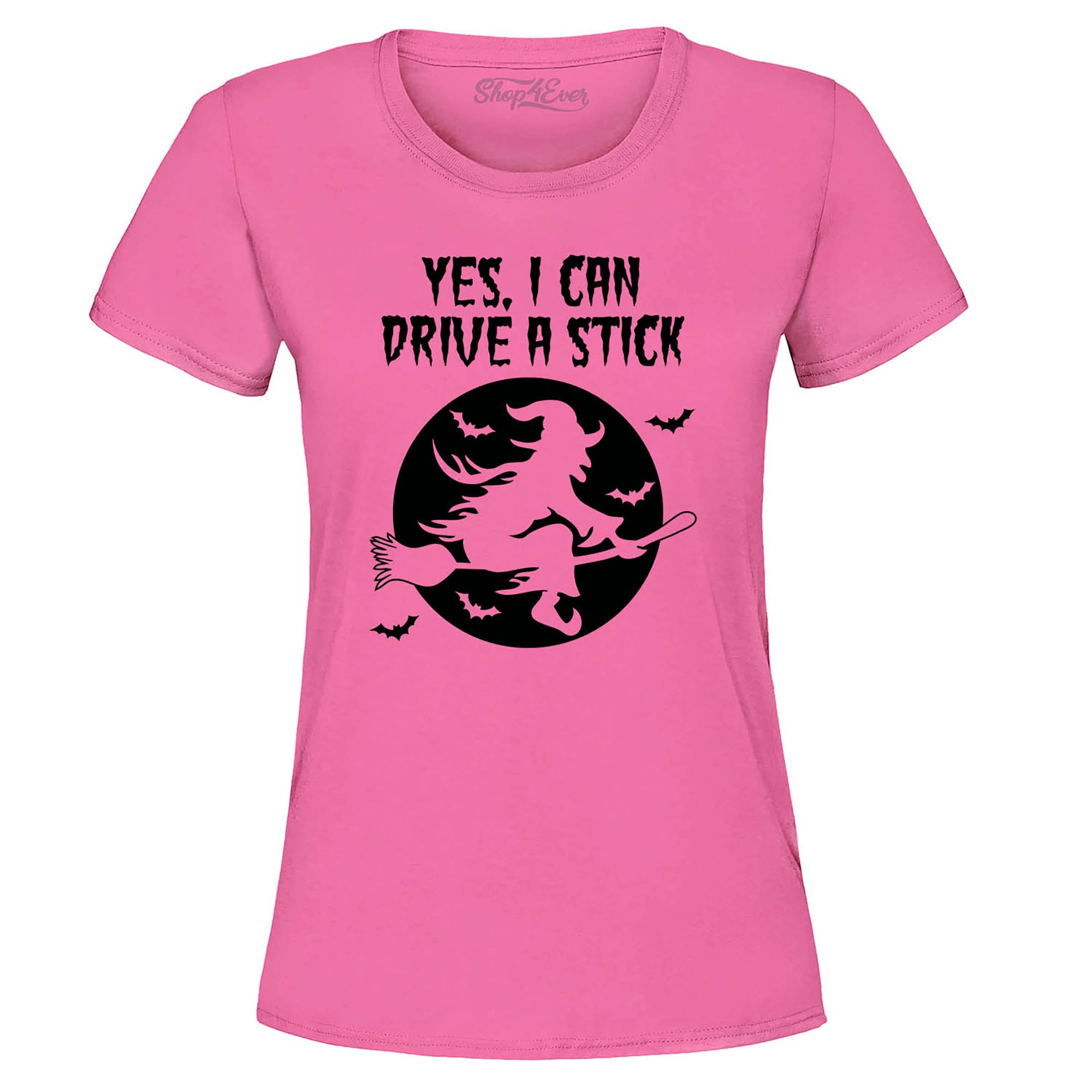 Yes, I Can Drive A Stick Witch Women's T-Shirt