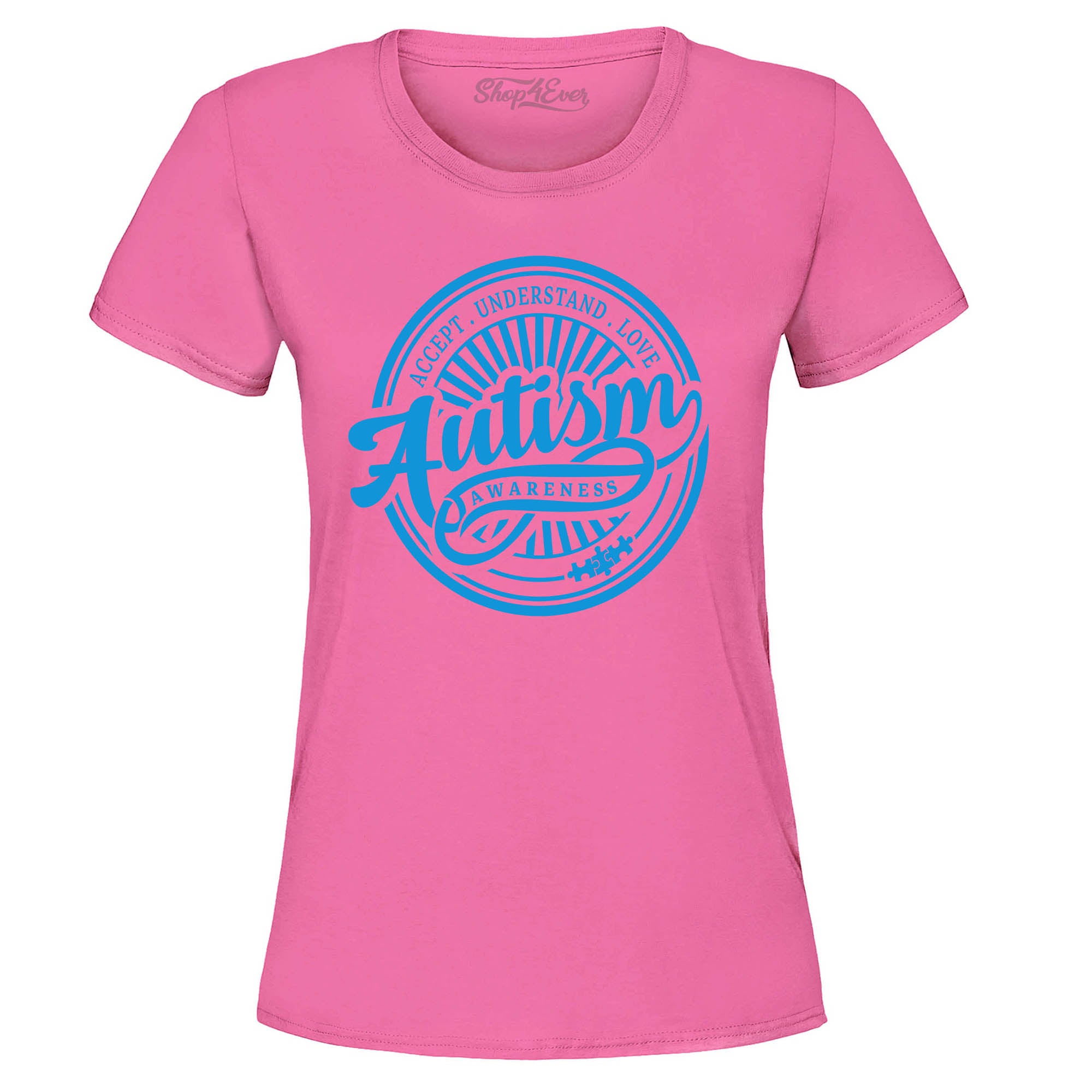 Autism Awareness Accept Understand Love Blue