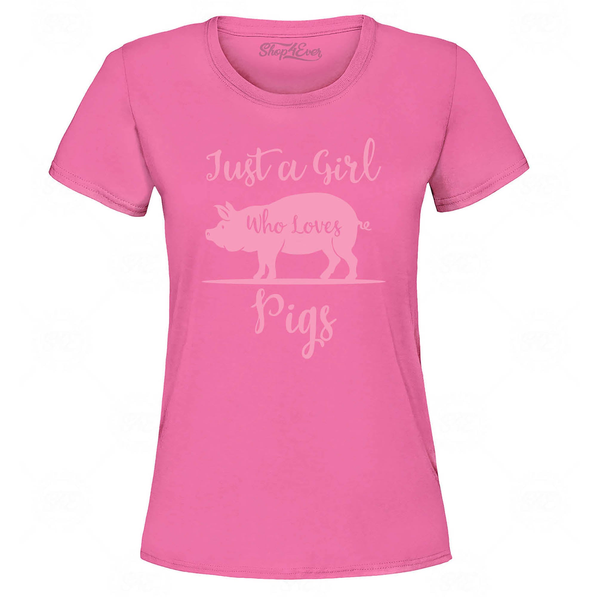 Just A Girl Who Loves Pigs Women's T-Shirt