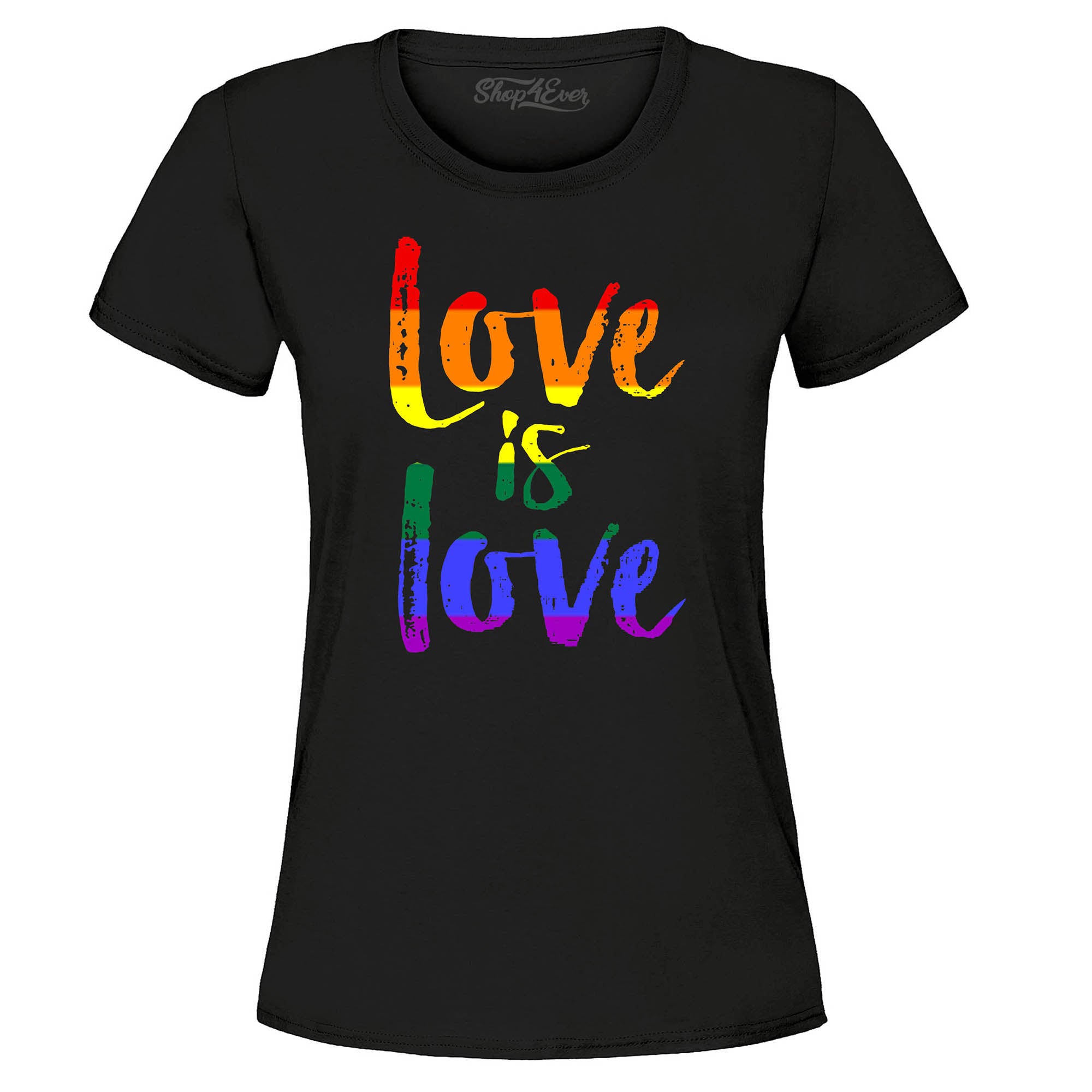 Love is Love Women's T-Shirt Gay Pride Shirts