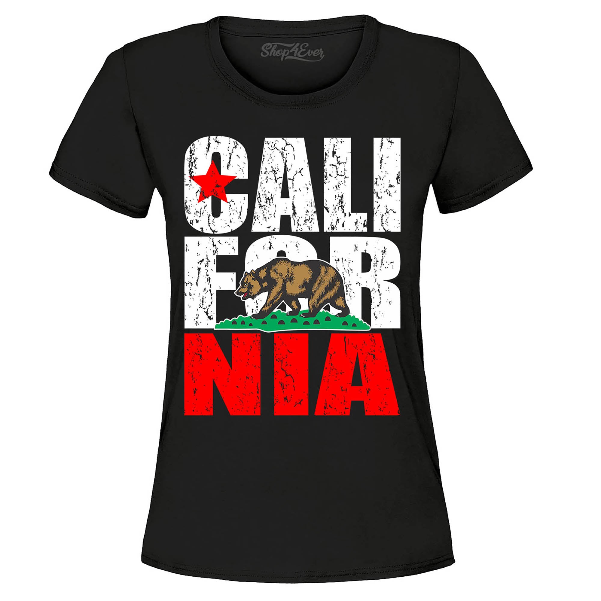 California State Flag Bear Women's T-Shirt