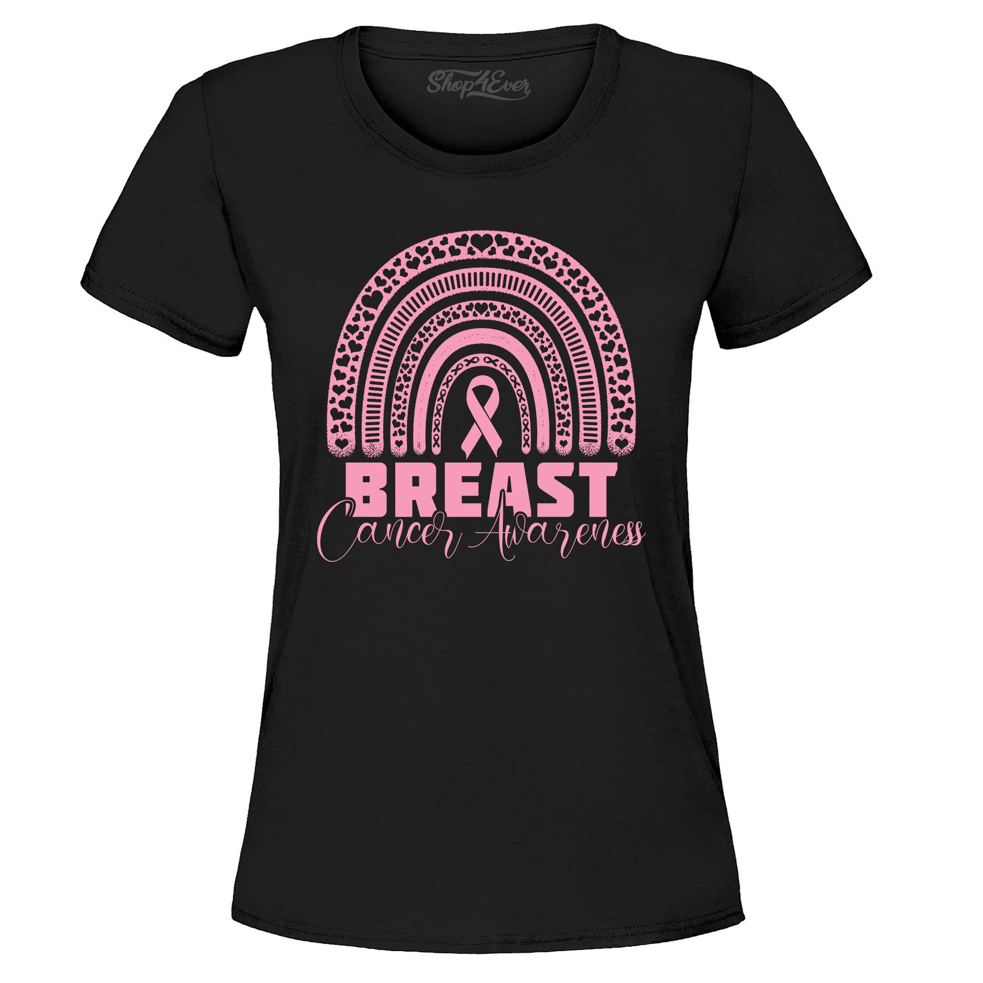 Breast Cancer Awareness Rainbow Women's T-Shirt