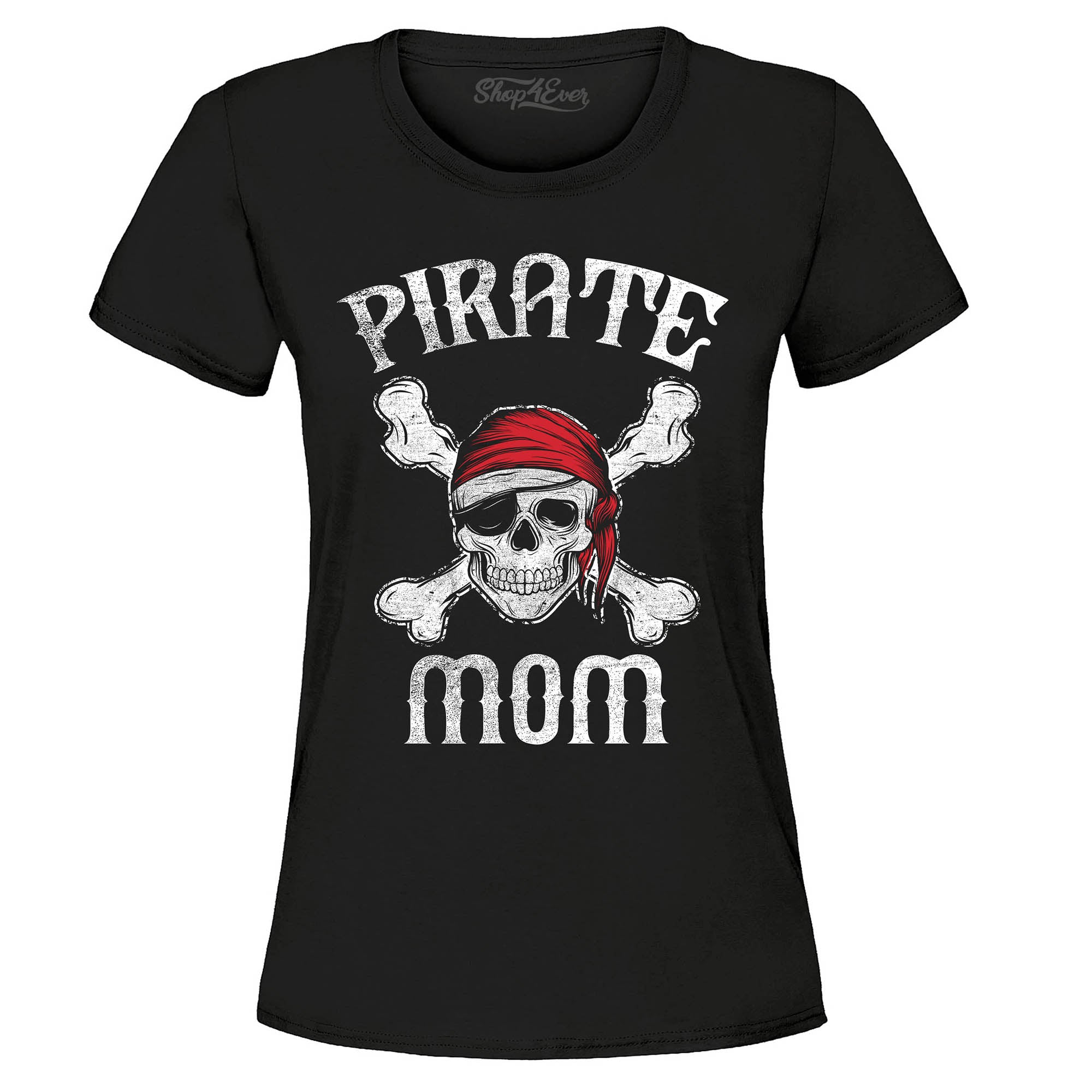 Pirate Mom Skull Women's T-Shirt