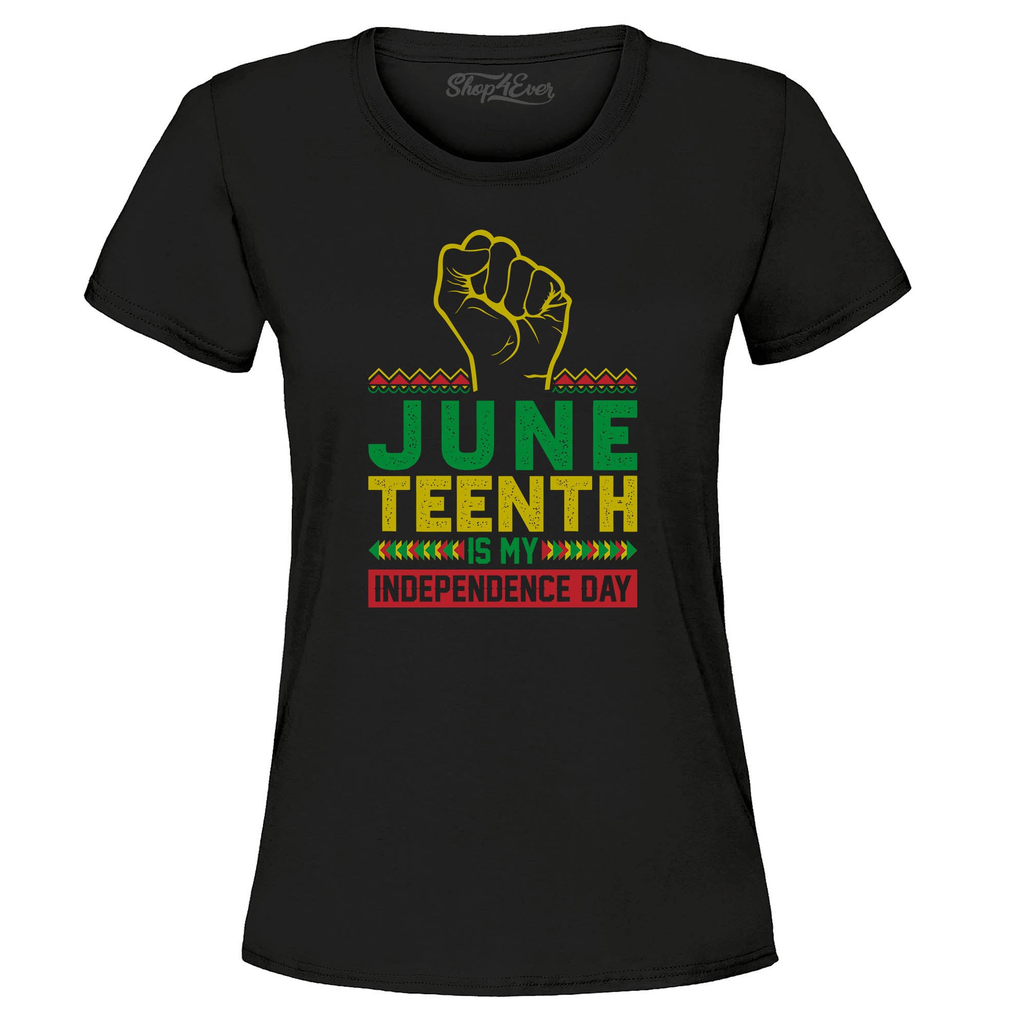 Juneteenth is My Independence Day June 19th 1865 Women's T-Shirt