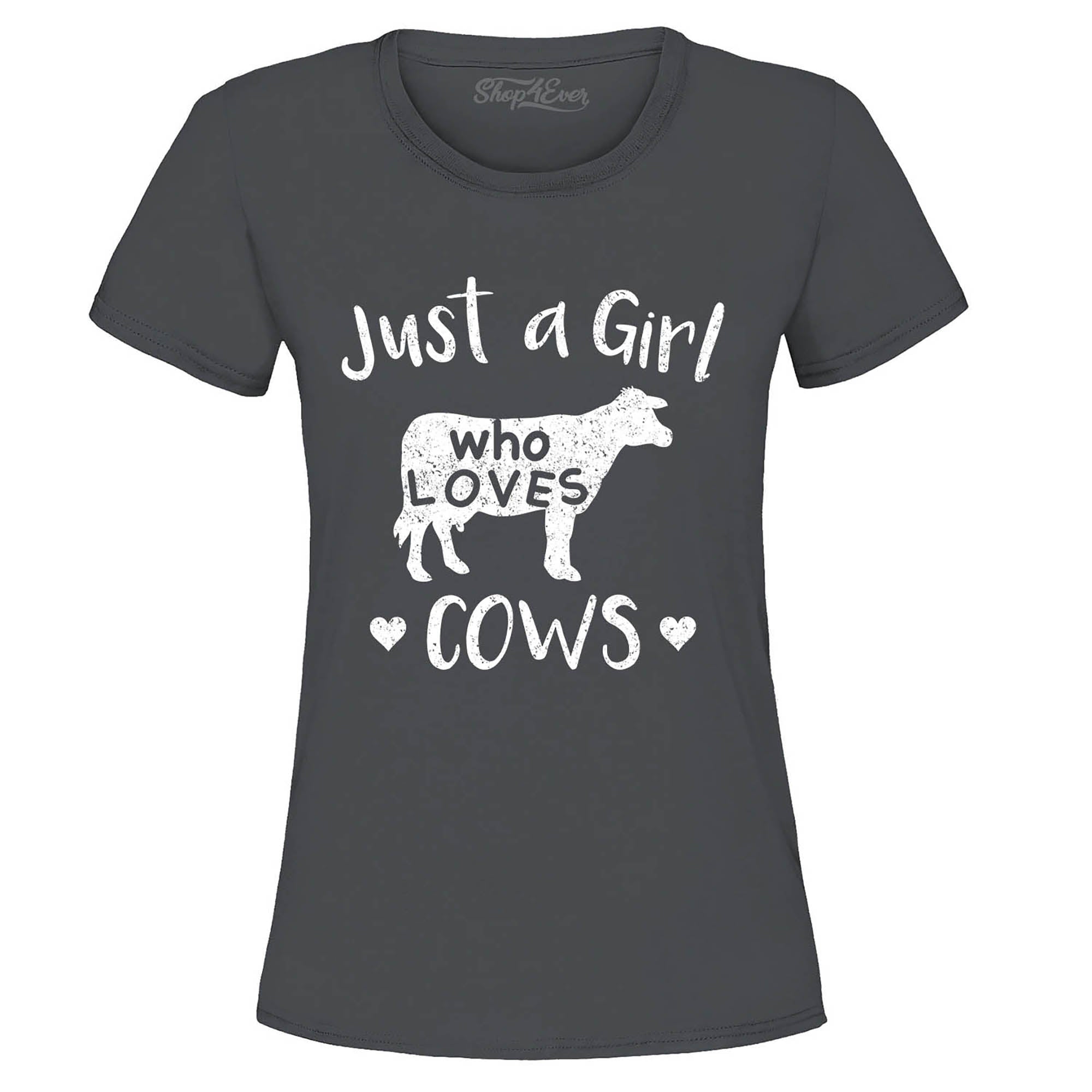 Just A Girl Who Loves Cows Women's T-Shirt