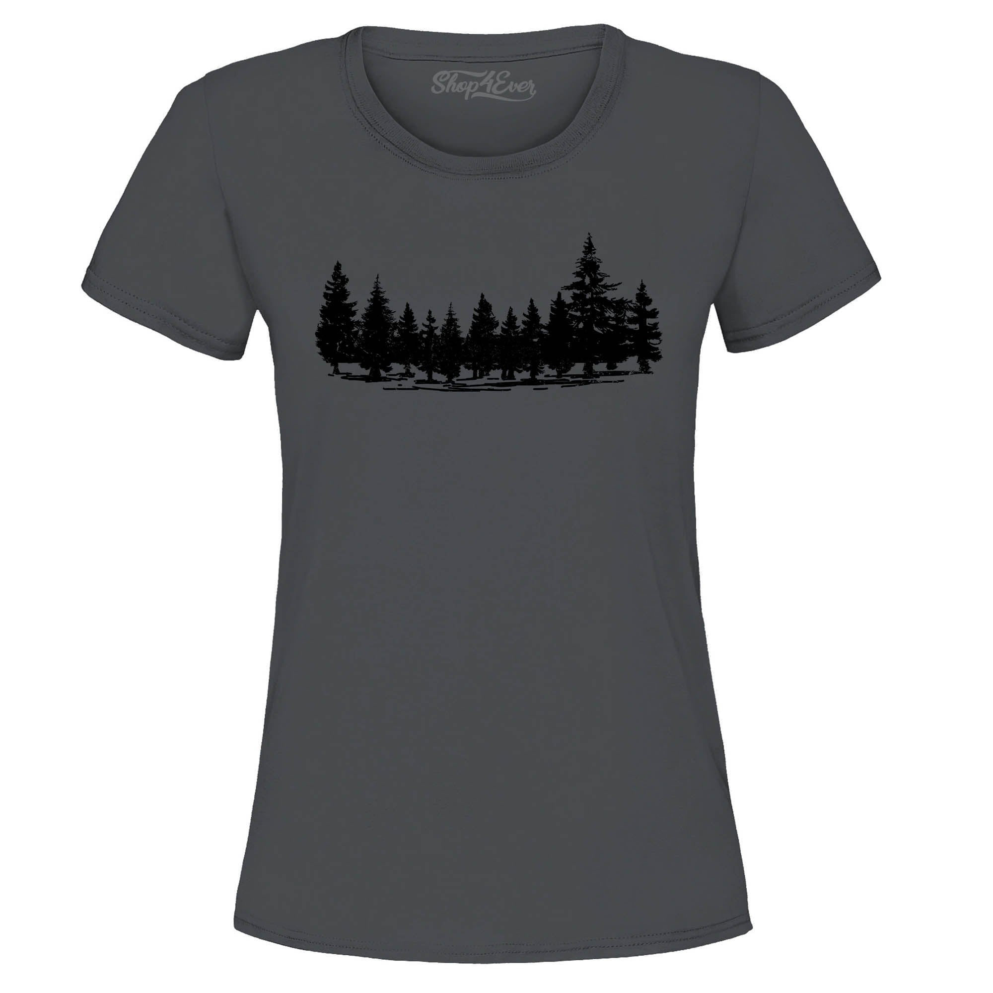 Forest Trees Nature Mountains Wildlife Women's T-Shirt