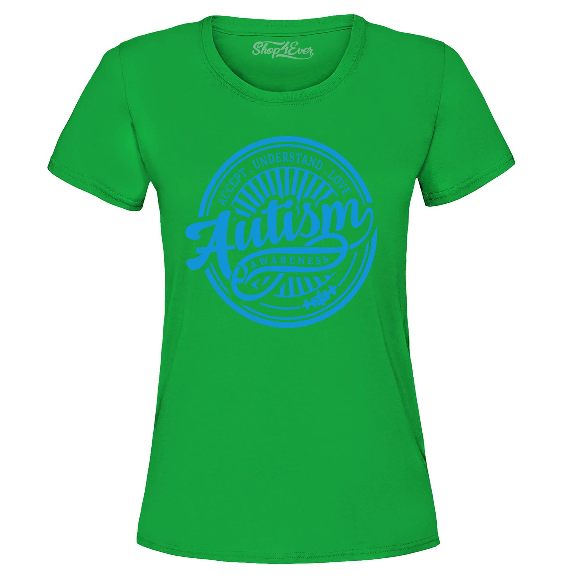 Autism Awareness Accept Understand Love Blue