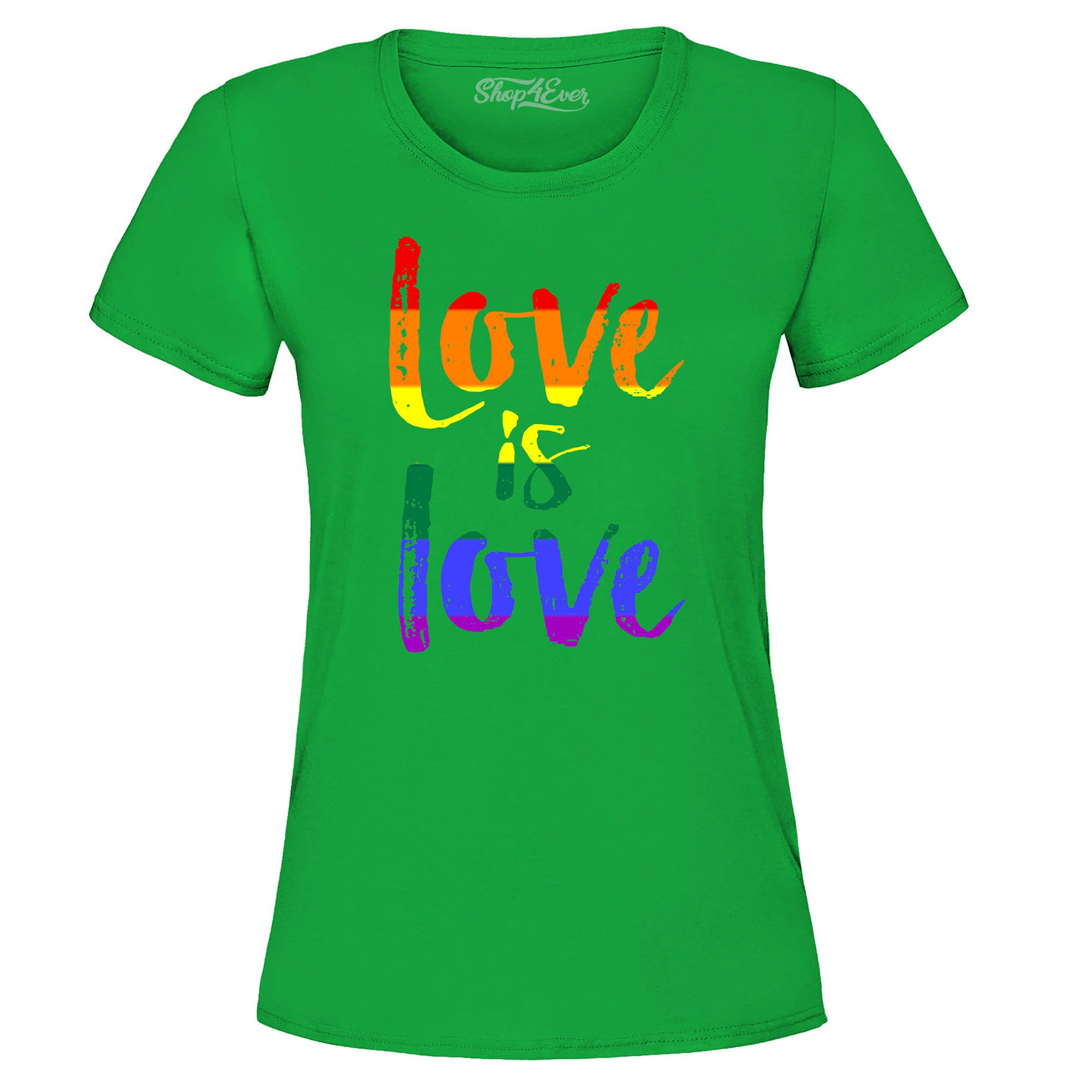 Love is Love Women's T-Shirt Gay Pride Shirts