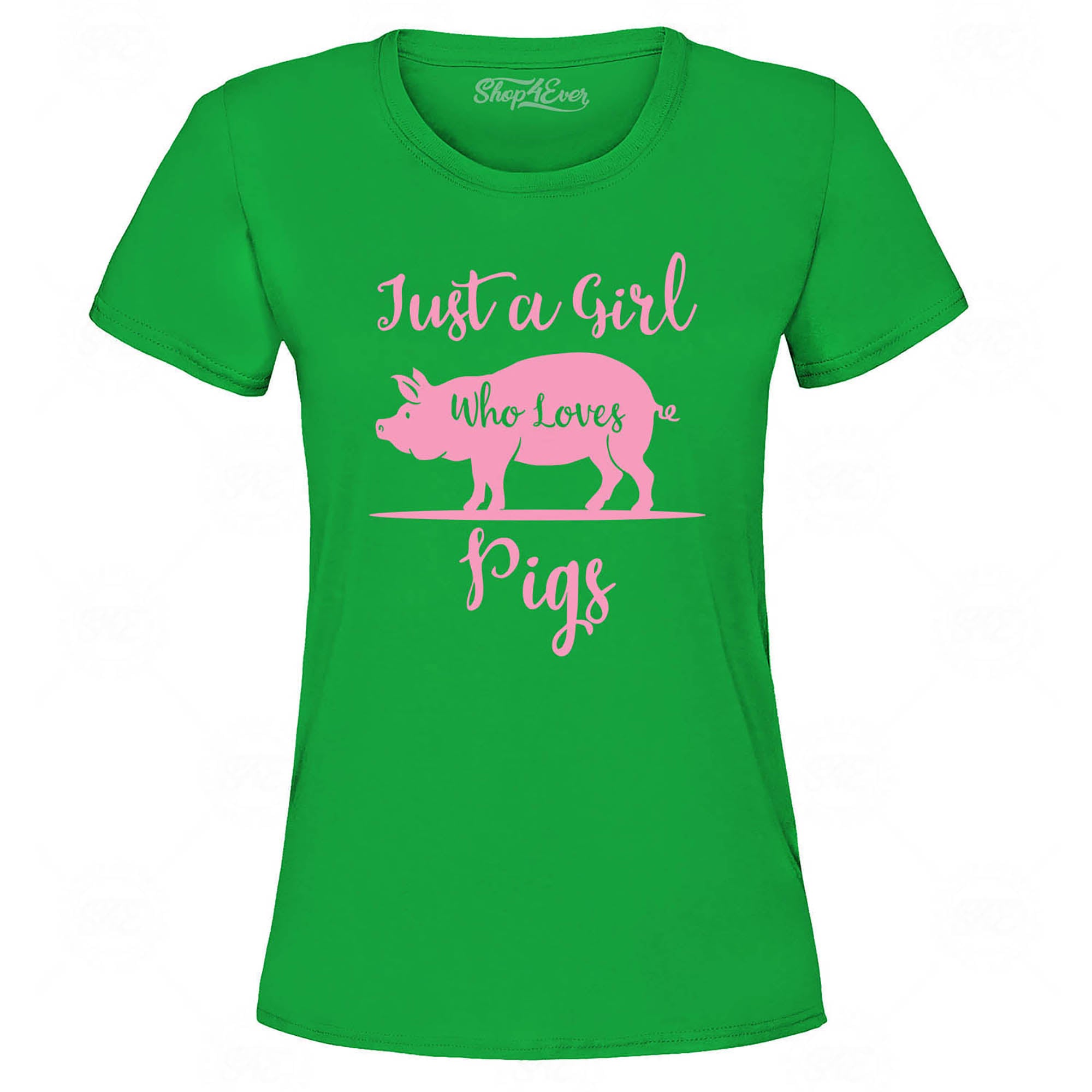 Just A Girl Who Loves Pigs Women's T-Shirt