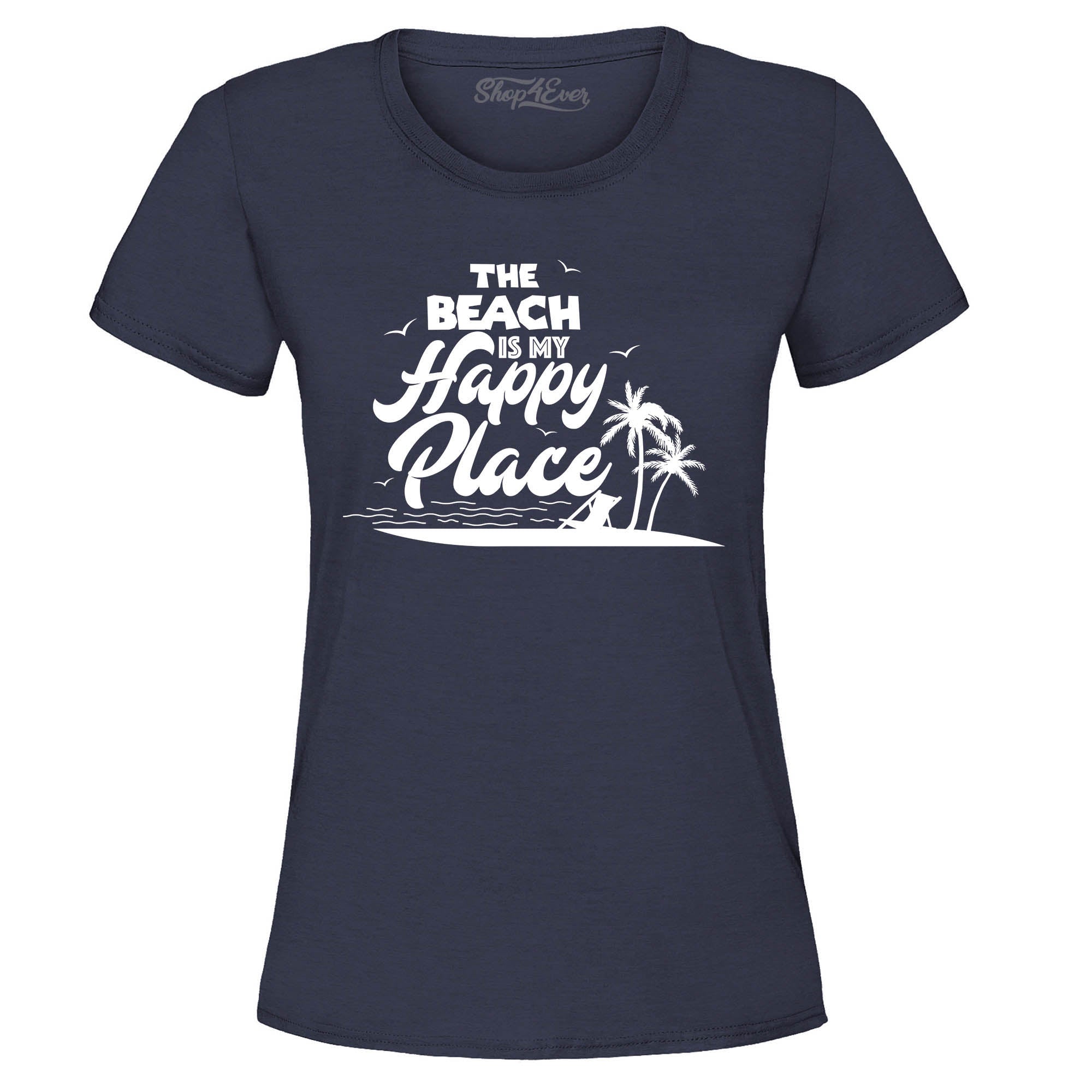 The Beach is My Happy Place Women's T-Shirt