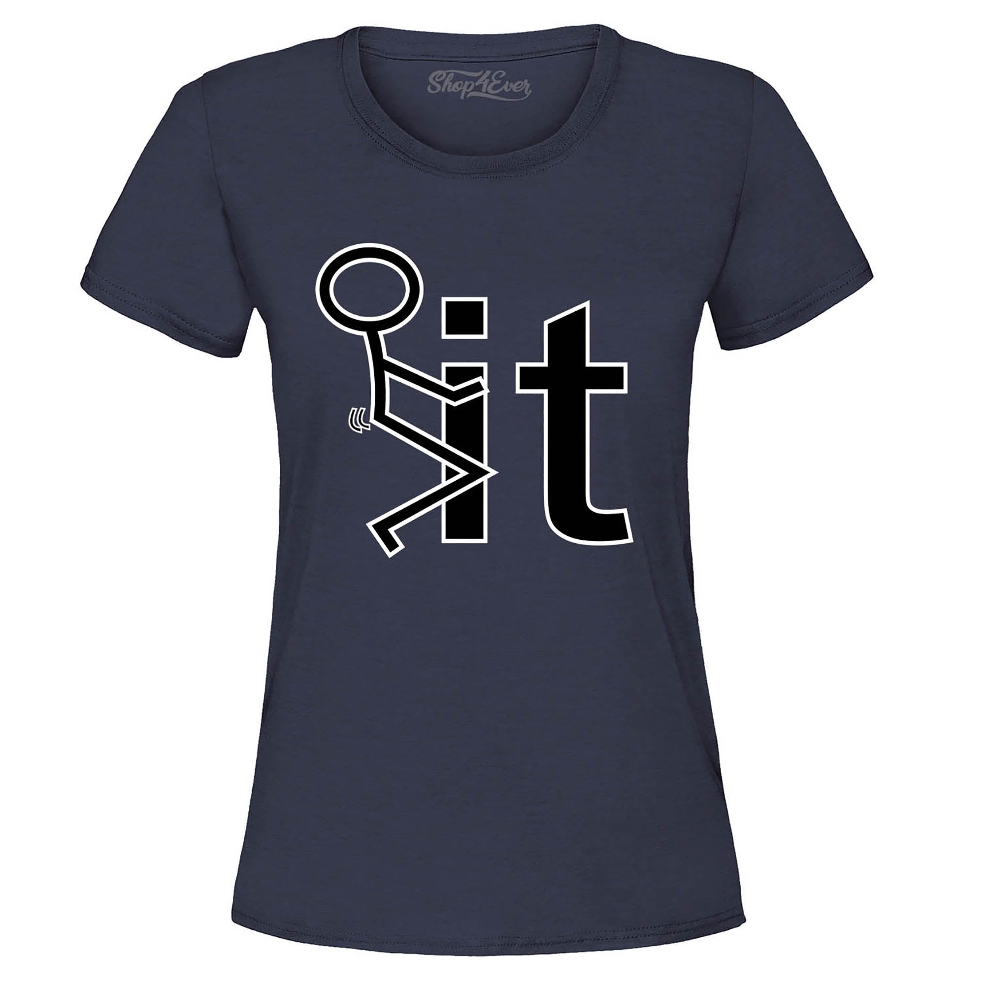 FCK It Screw It Stickman Women's T-Shirt