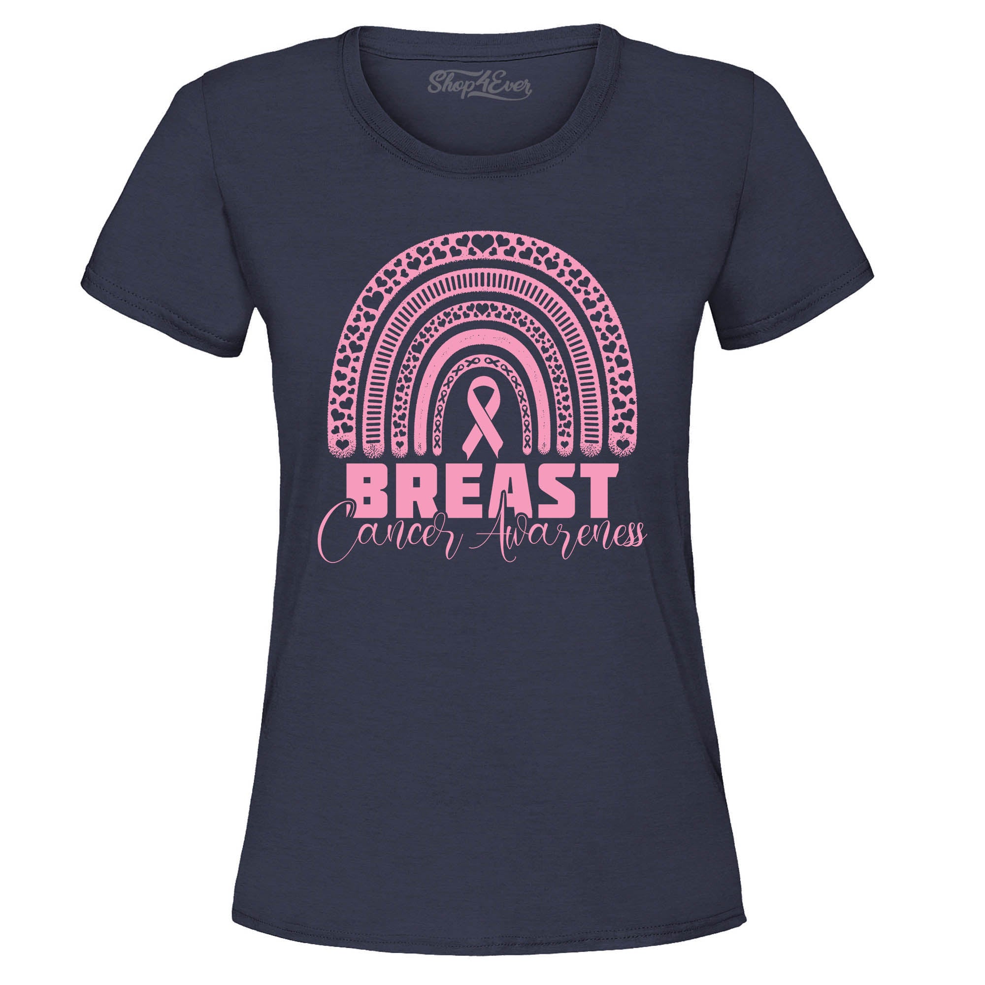 Breast Cancer Awareness Rainbow Women's T-Shirt