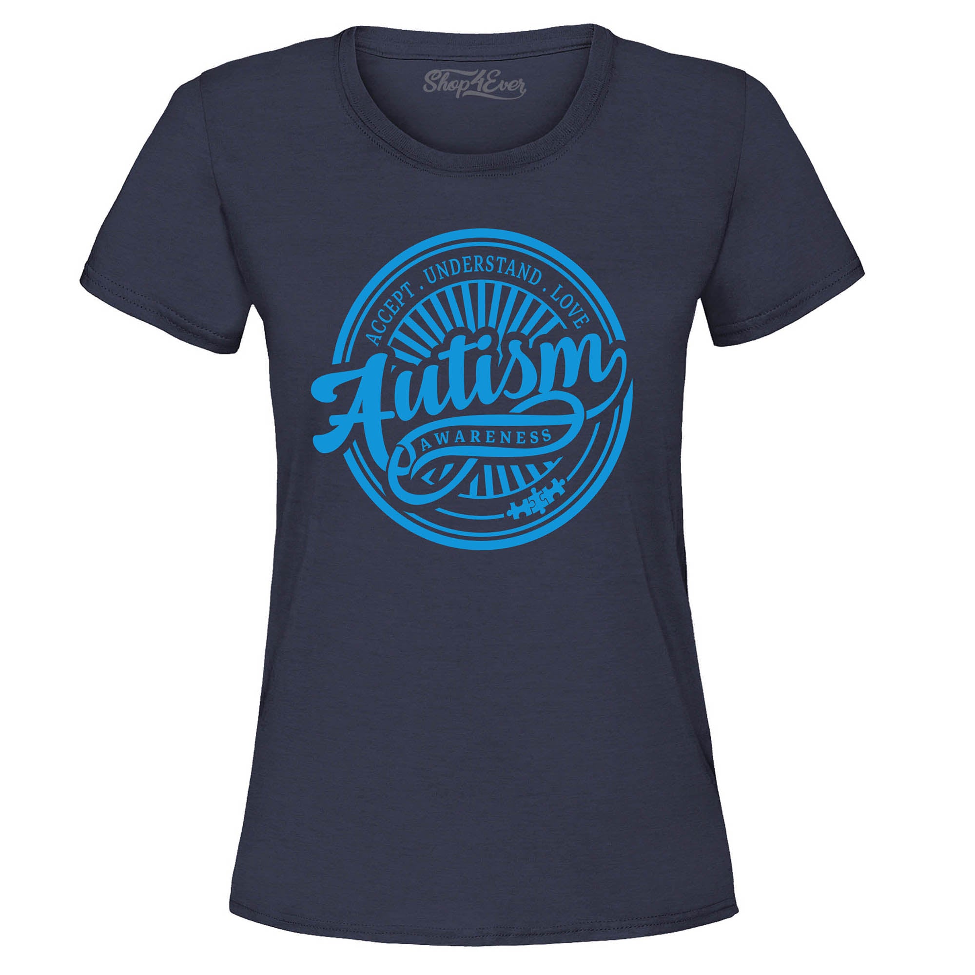 Autism Awareness Accept Understand Love Blue