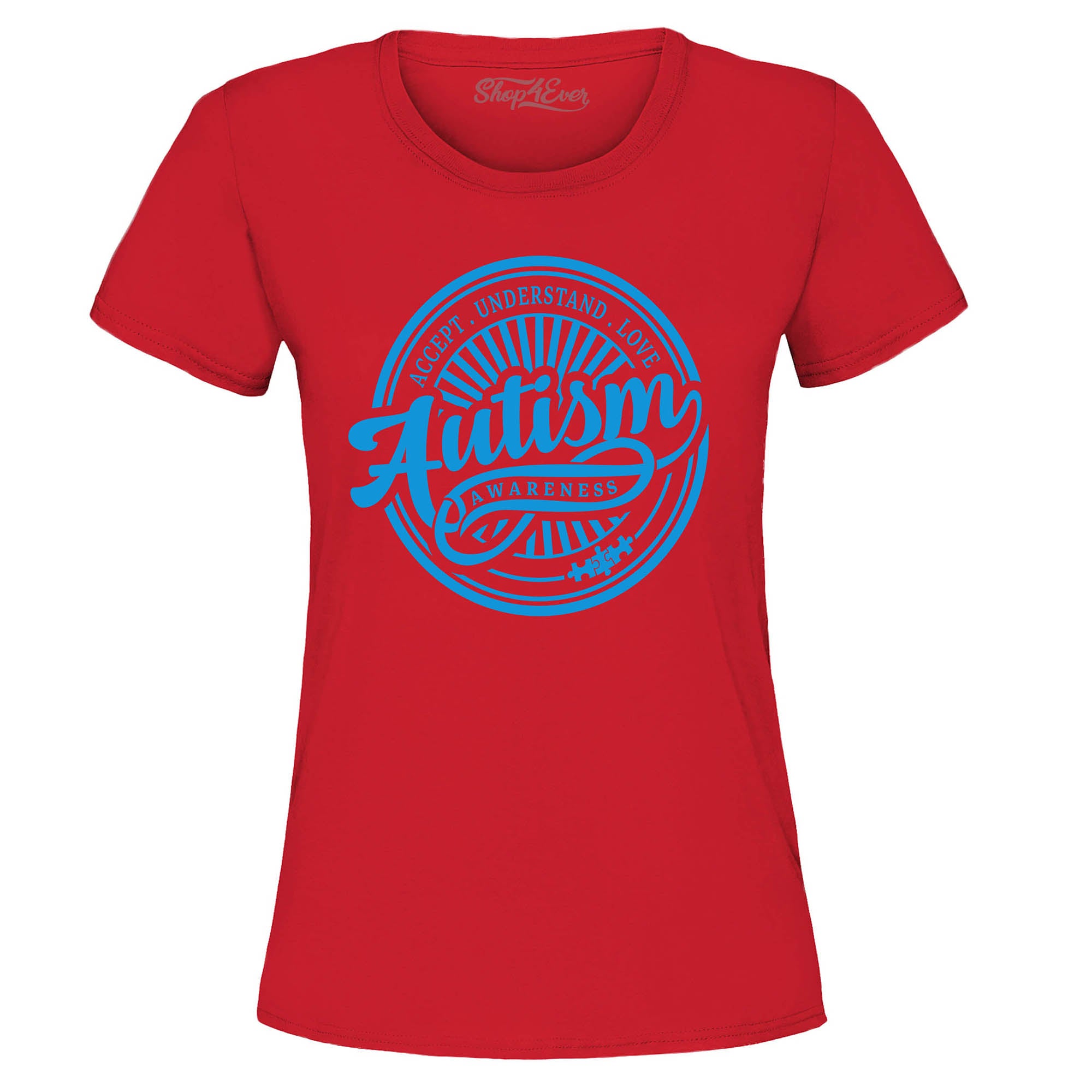 Autism Awareness Accept Understand Love Blue