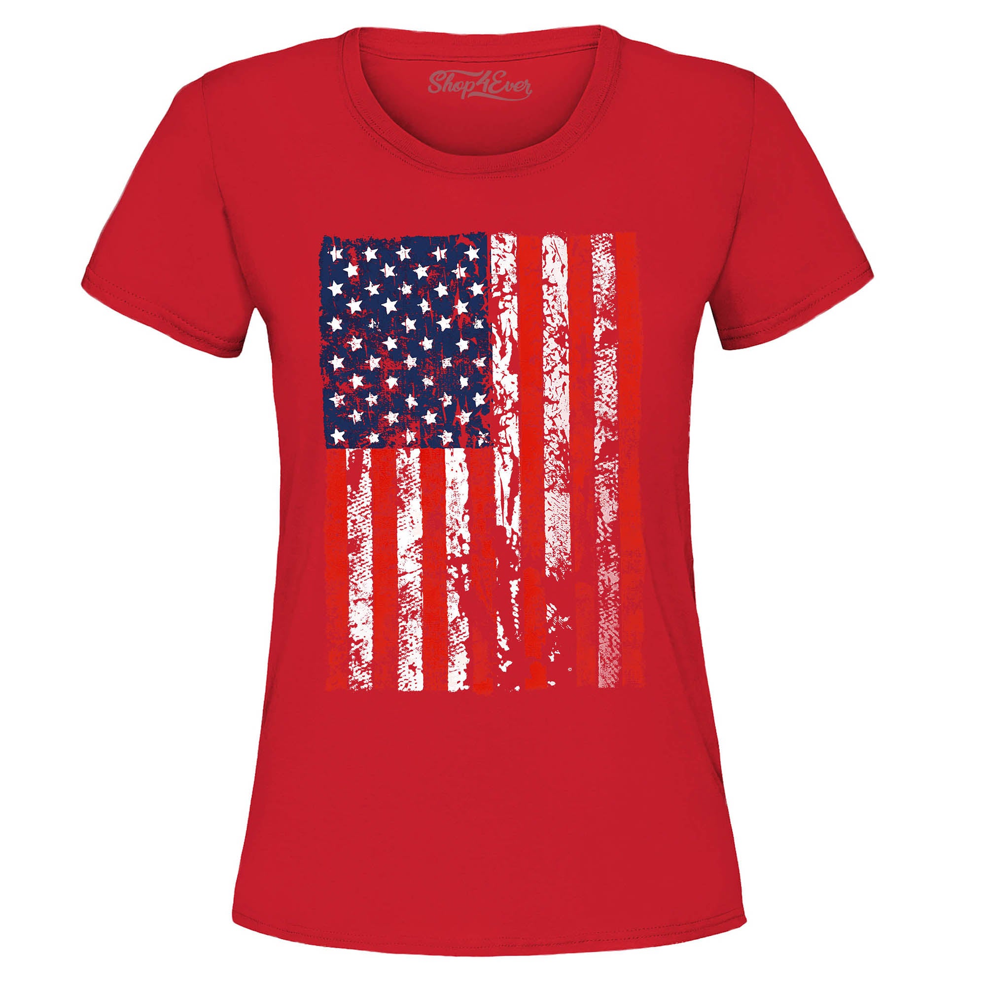 United States of America Flag Women's T-Shirt USA Flag Shirts