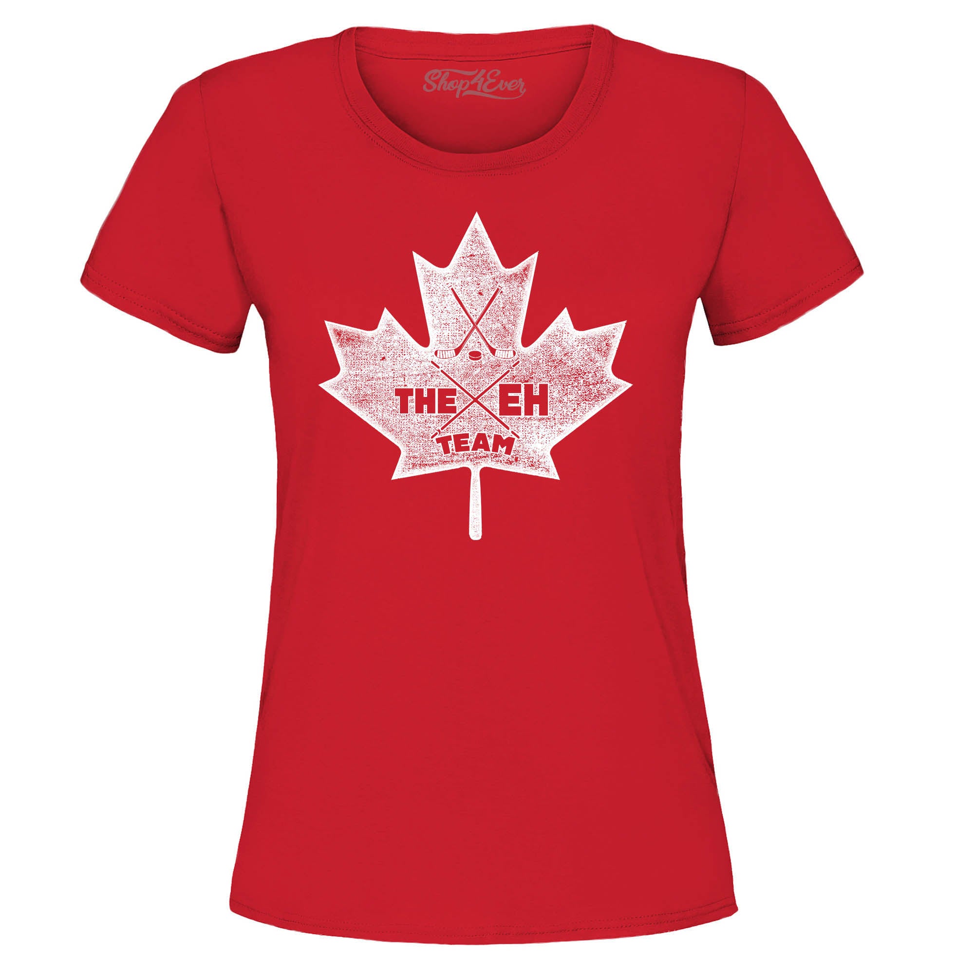 Canada Leaf The EH Team Canadian Pride Women's T-Shirt