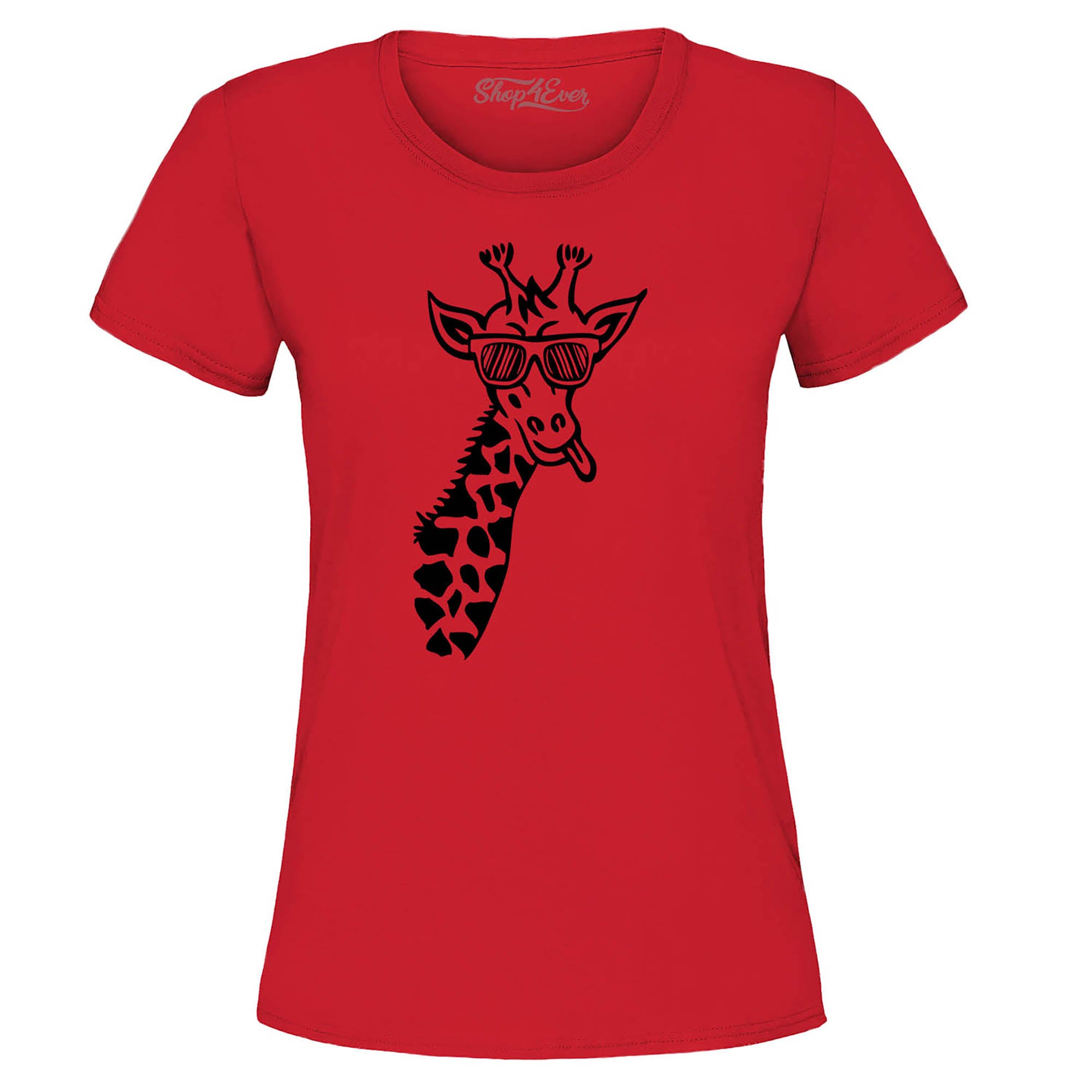 Cool Giraffe Cute Animal Women's T-Shirt