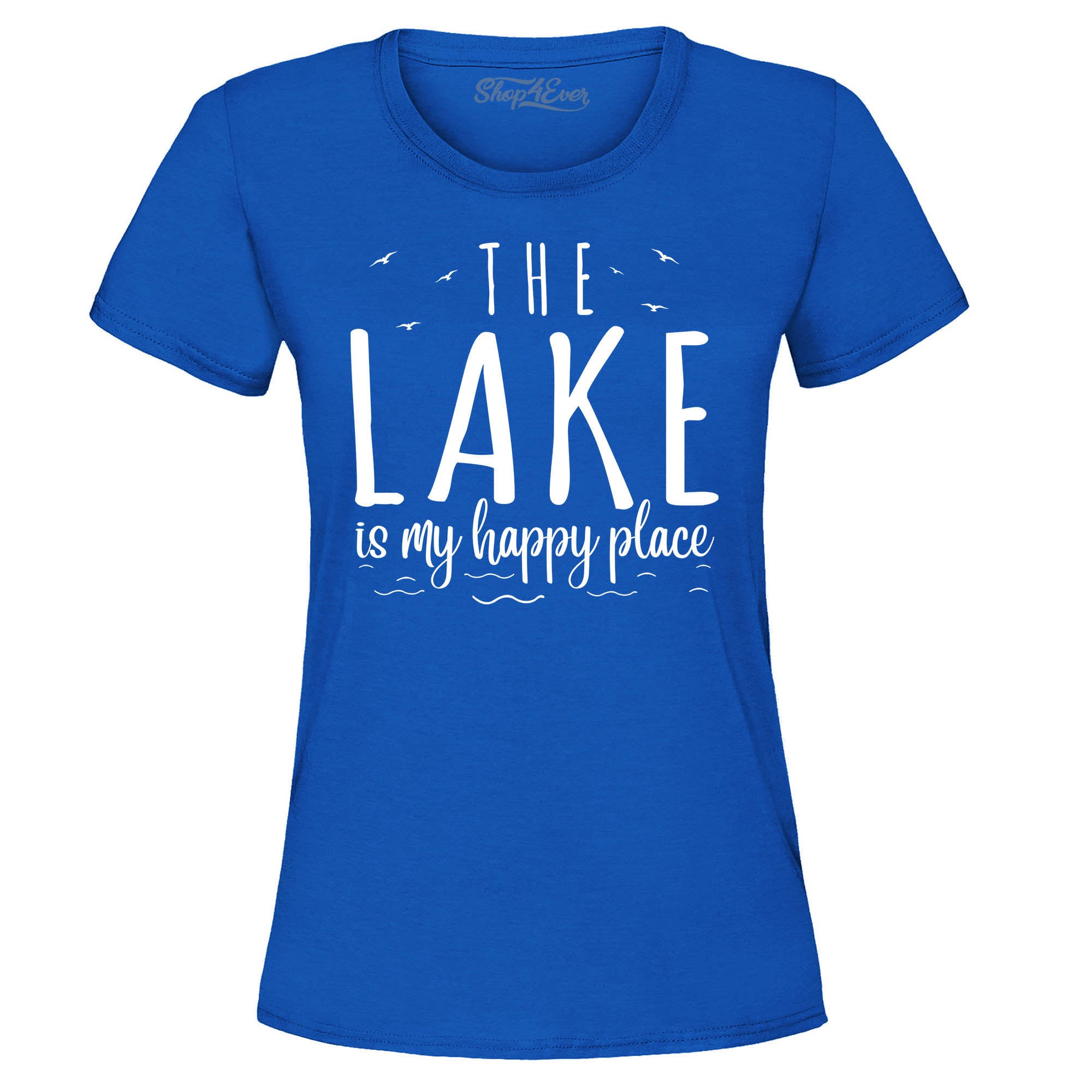 The Lake is My Happy Place Women's T-Shirt
