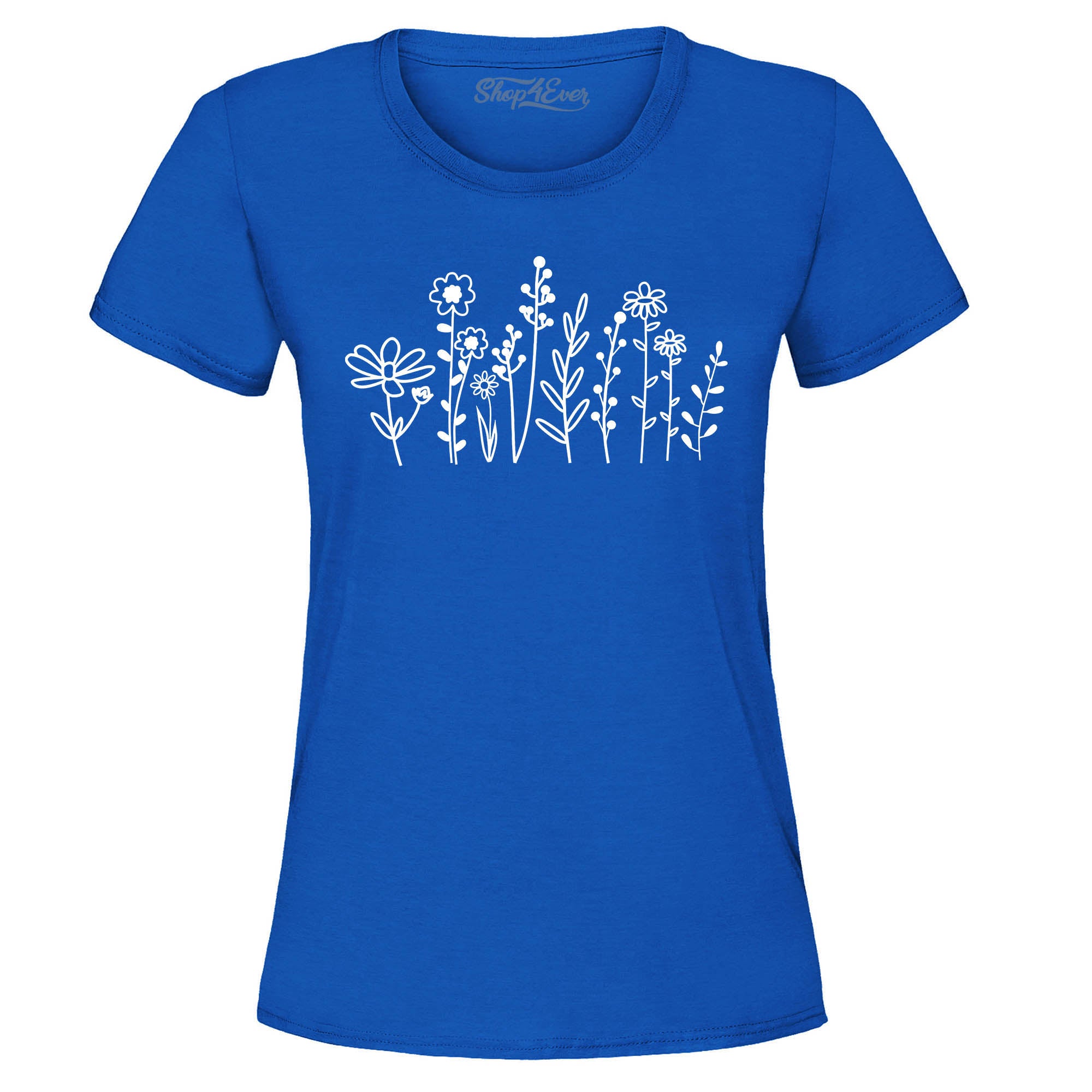 Wildflowers Nature Floral Wildlife Women's T-Shirt