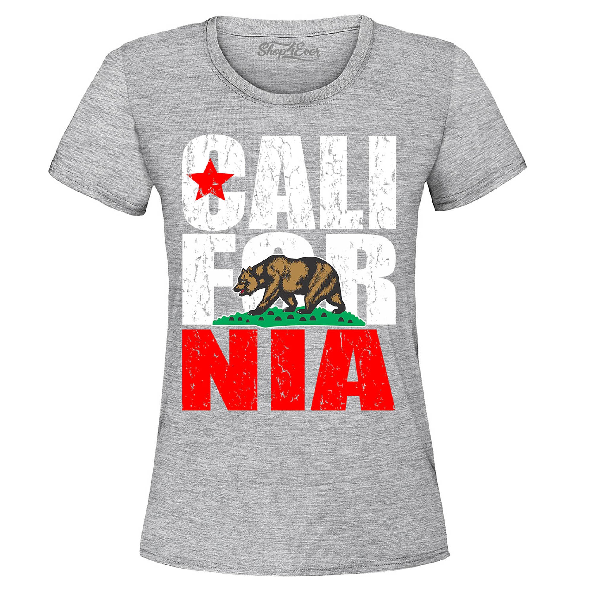 California State Flag Bear Women's T-Shirt