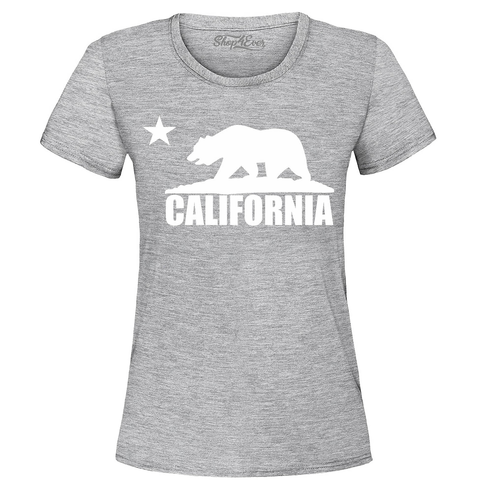 California Bear White Women's T-Shirt California Shirts