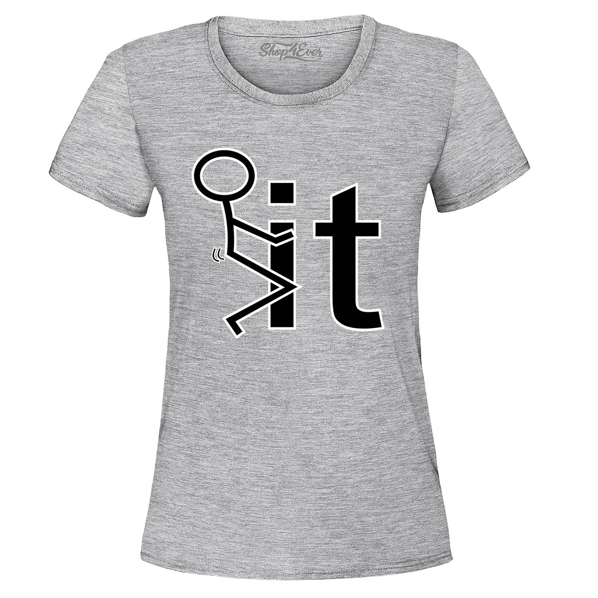 FCK It Screw It Stickman Women's T-Shirt