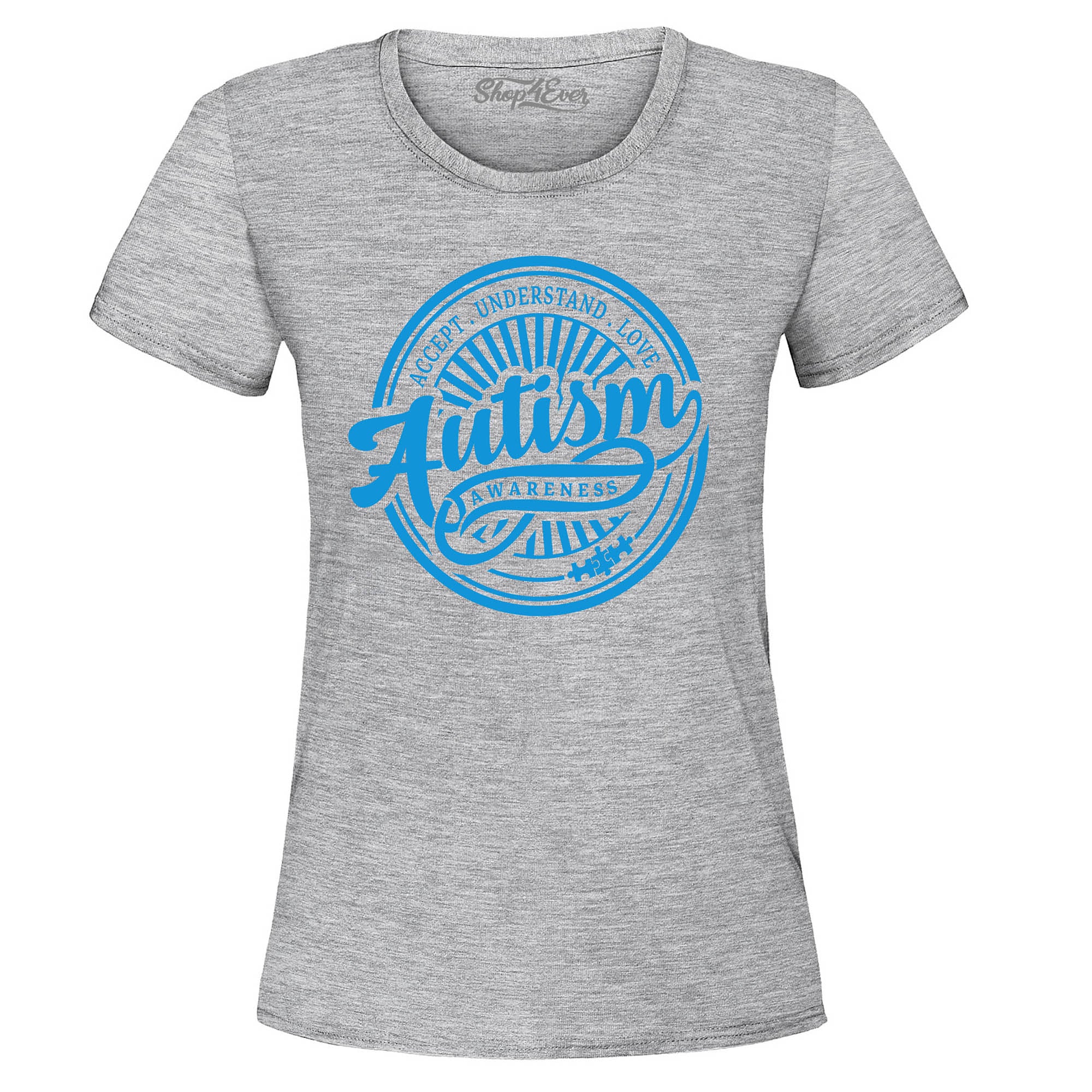 Autism Awareness Accept Understand Love Blue