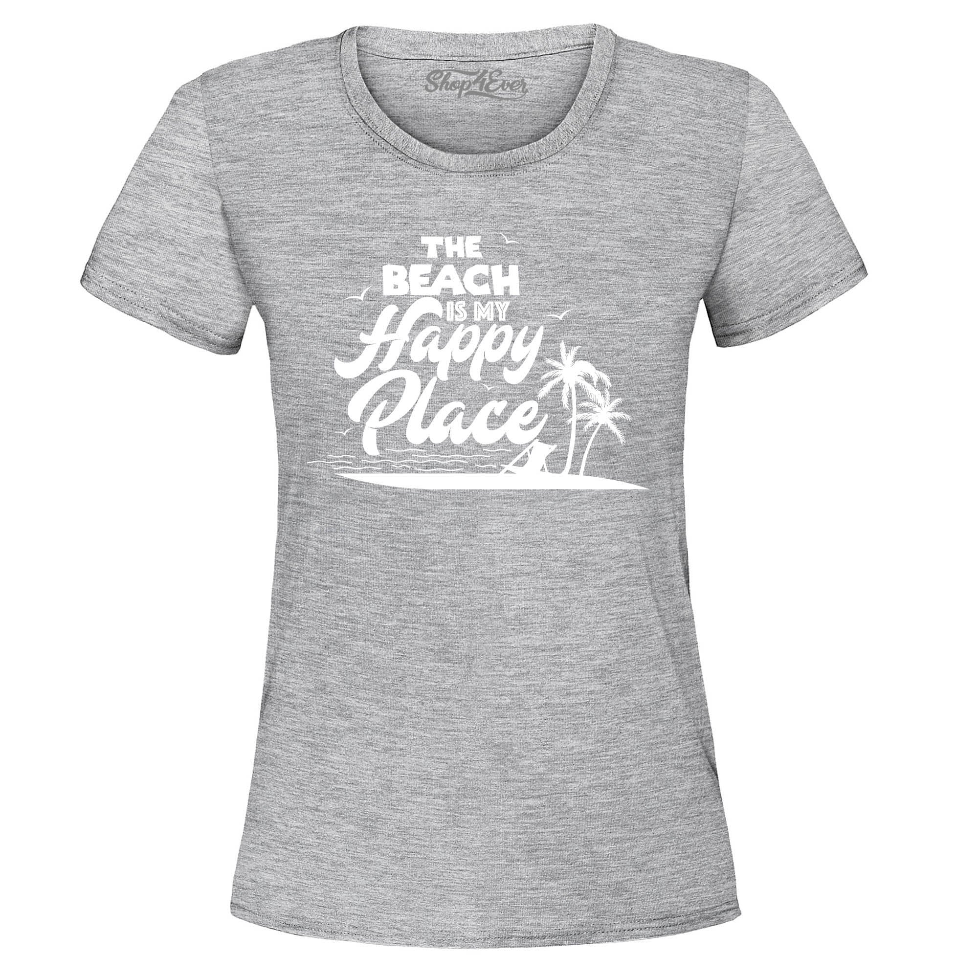 The Beach is My Happy Place Women's T-Shirt
