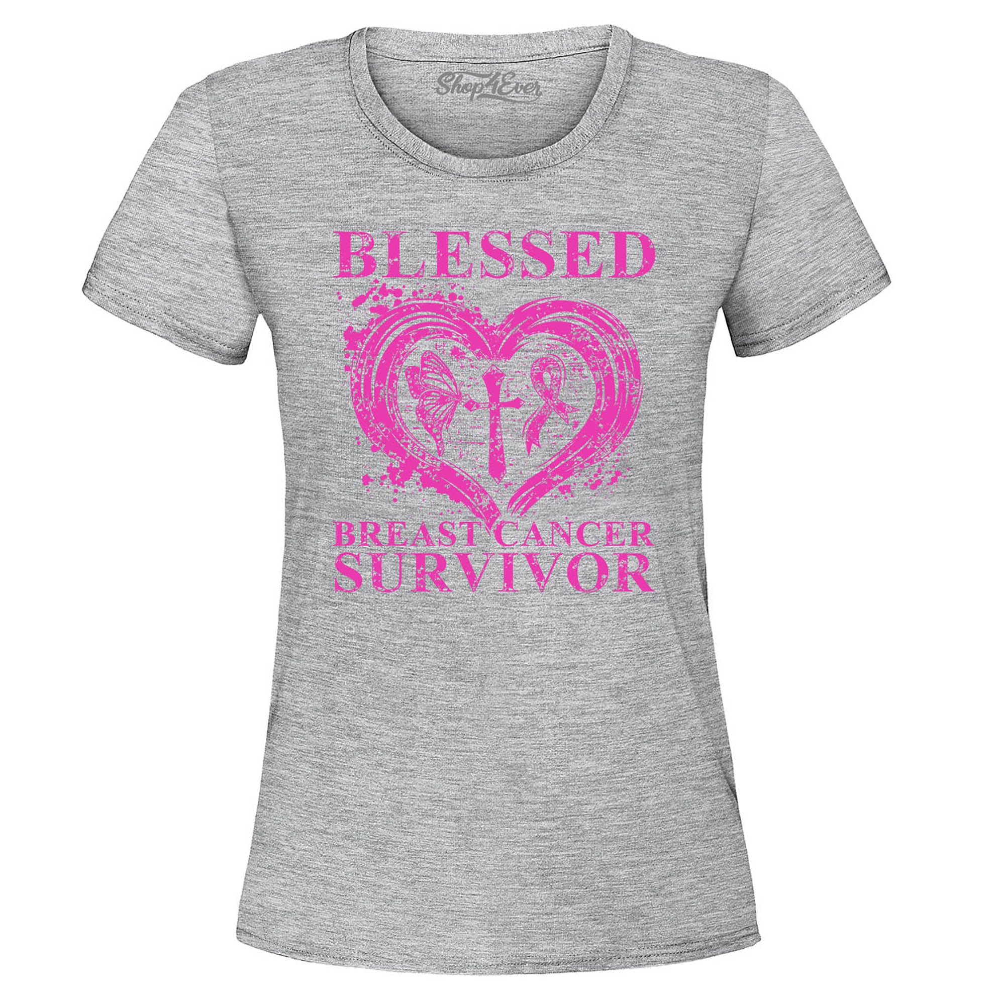 Blessed Breast Cancer Awareness Women's T-Shirt