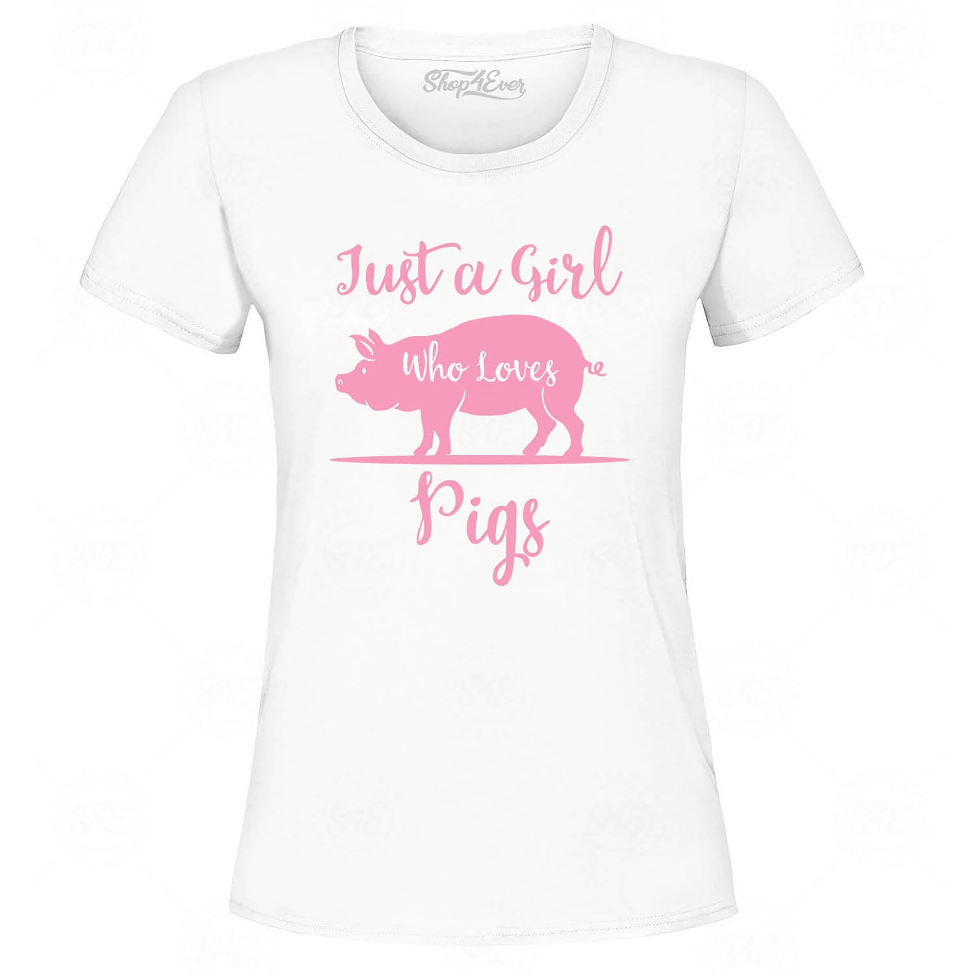 Just A Girl Who Loves Pigs Women's T-Shirt
