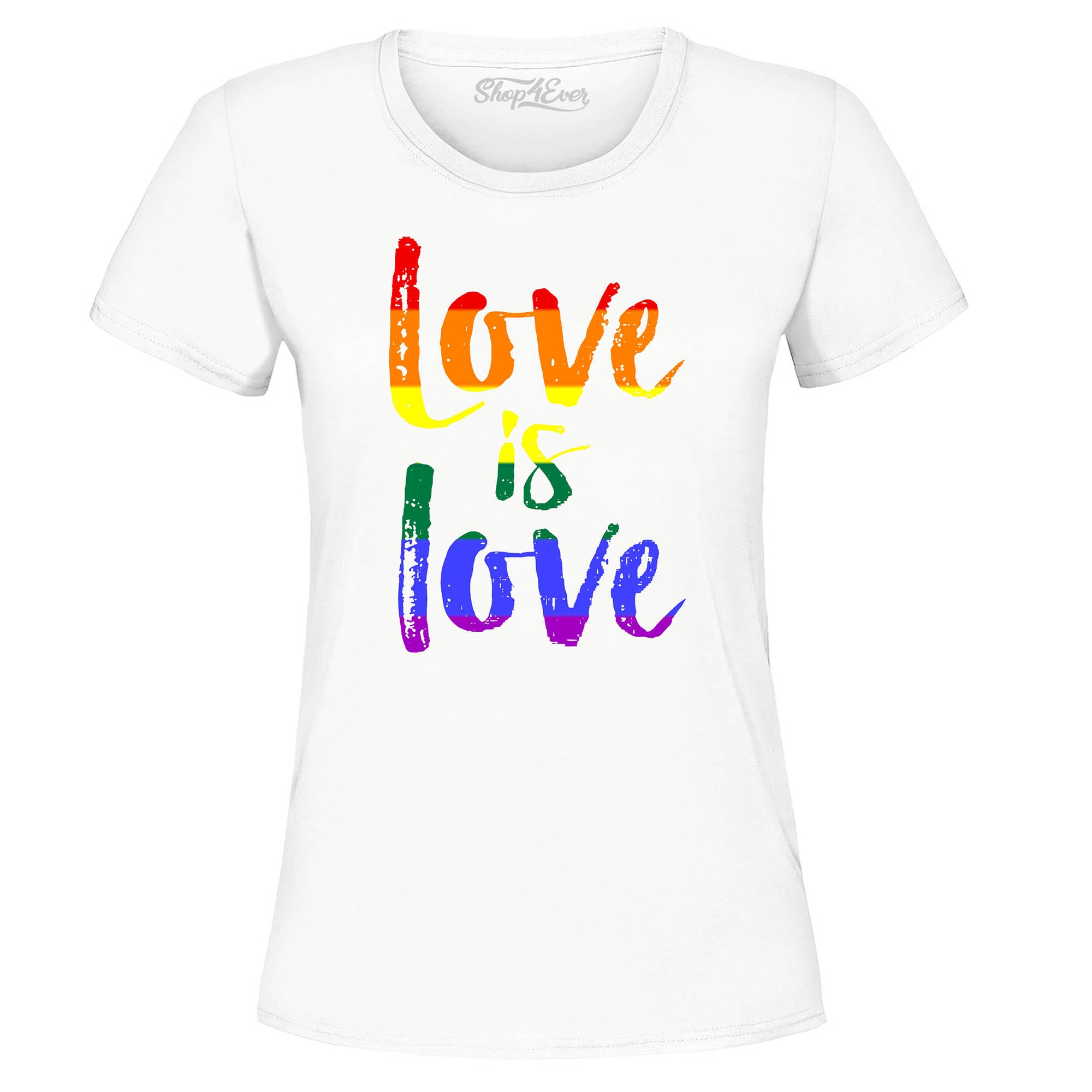 Love is Love Women's T-Shirt Gay Pride Shirts