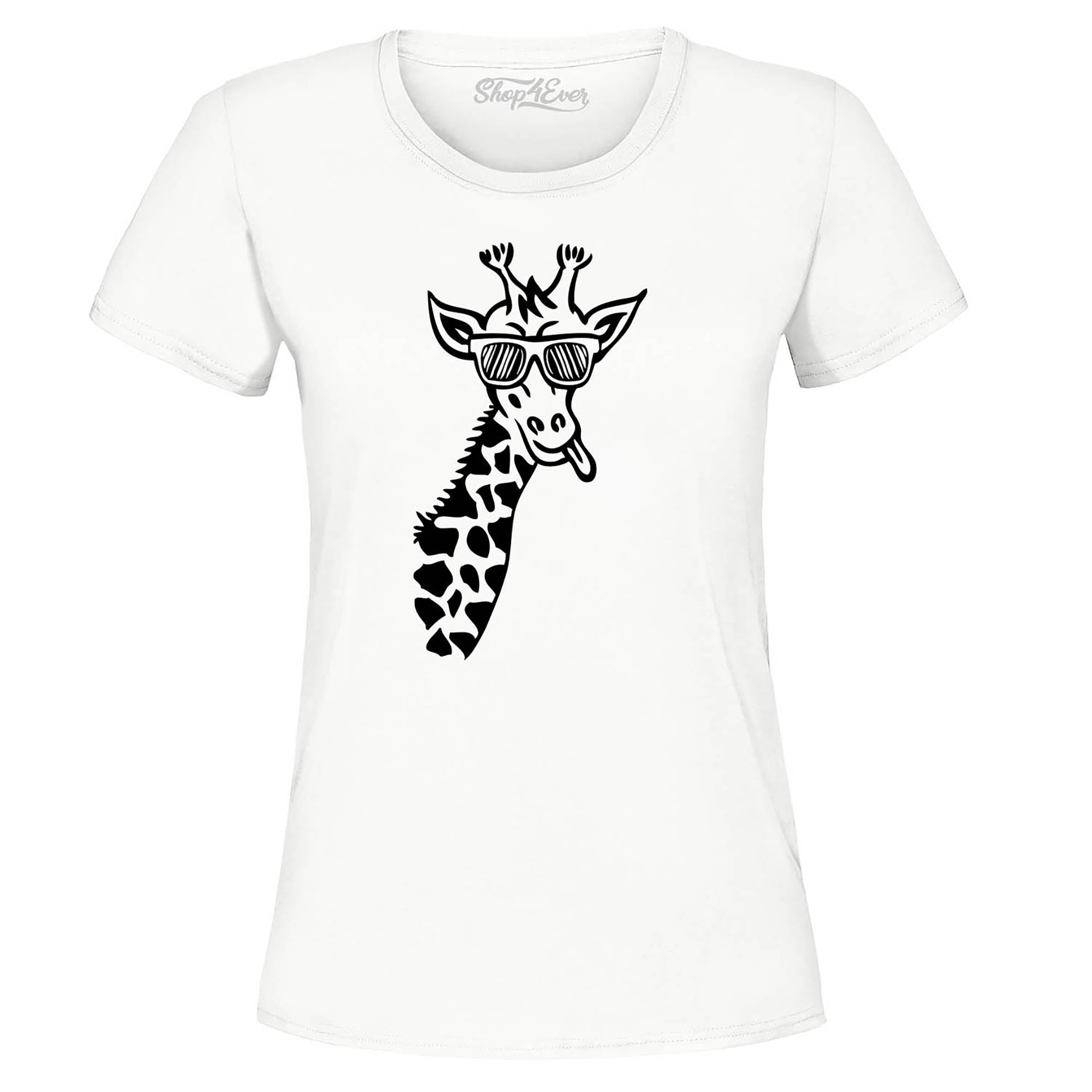 Cool Giraffe Cute Animal Women's T-Shirt