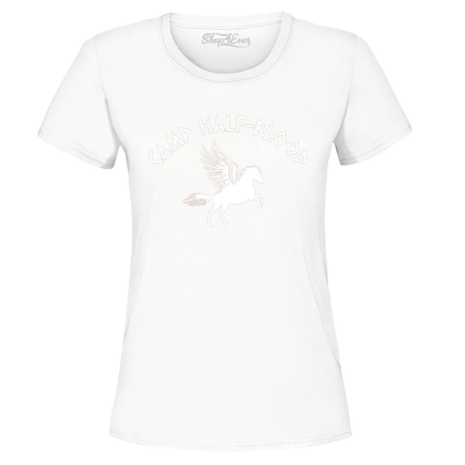 Camp Half Blood White Women's T-Shirt Demigod Tee