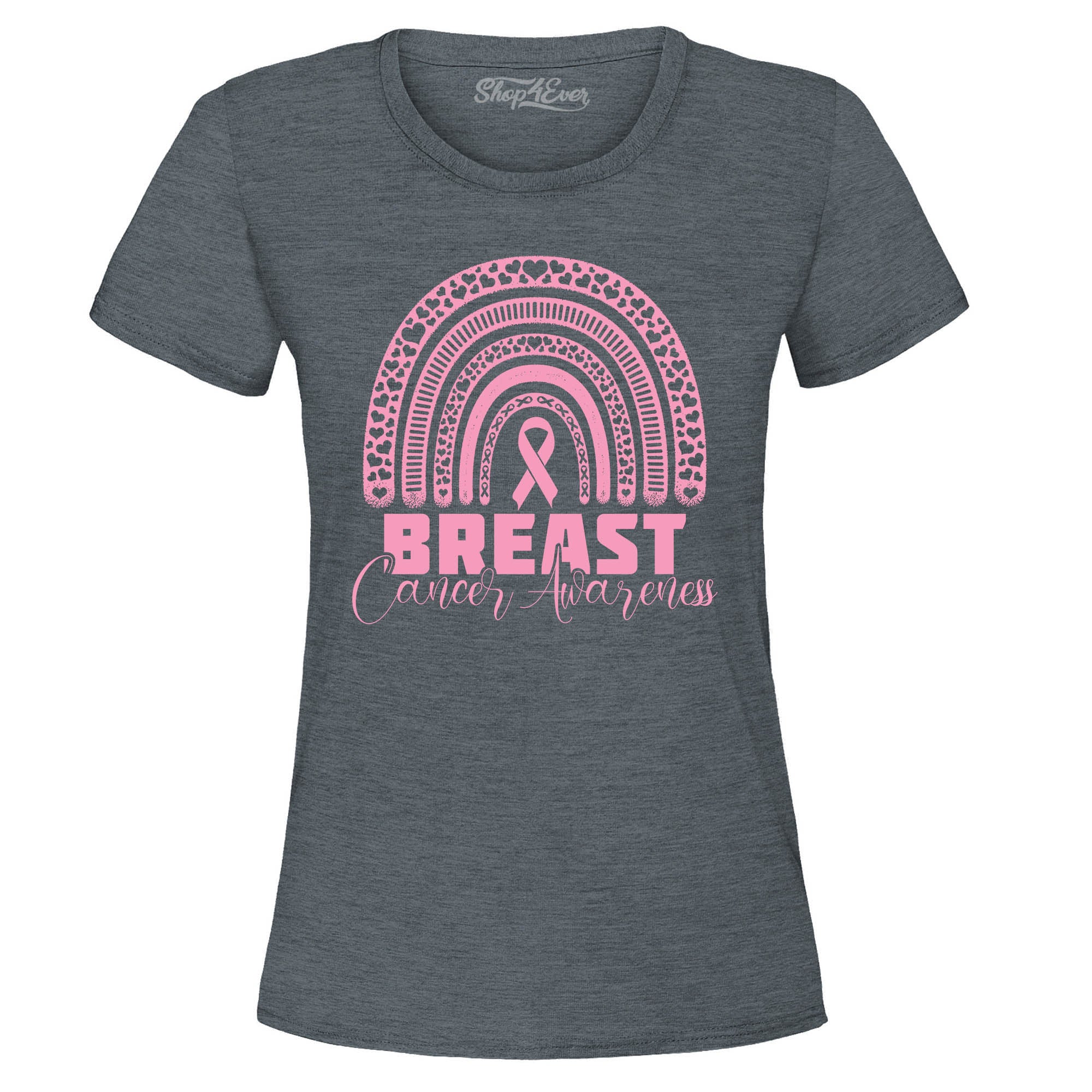 Breast Cancer Awareness Rainbow Women's T-Shirt