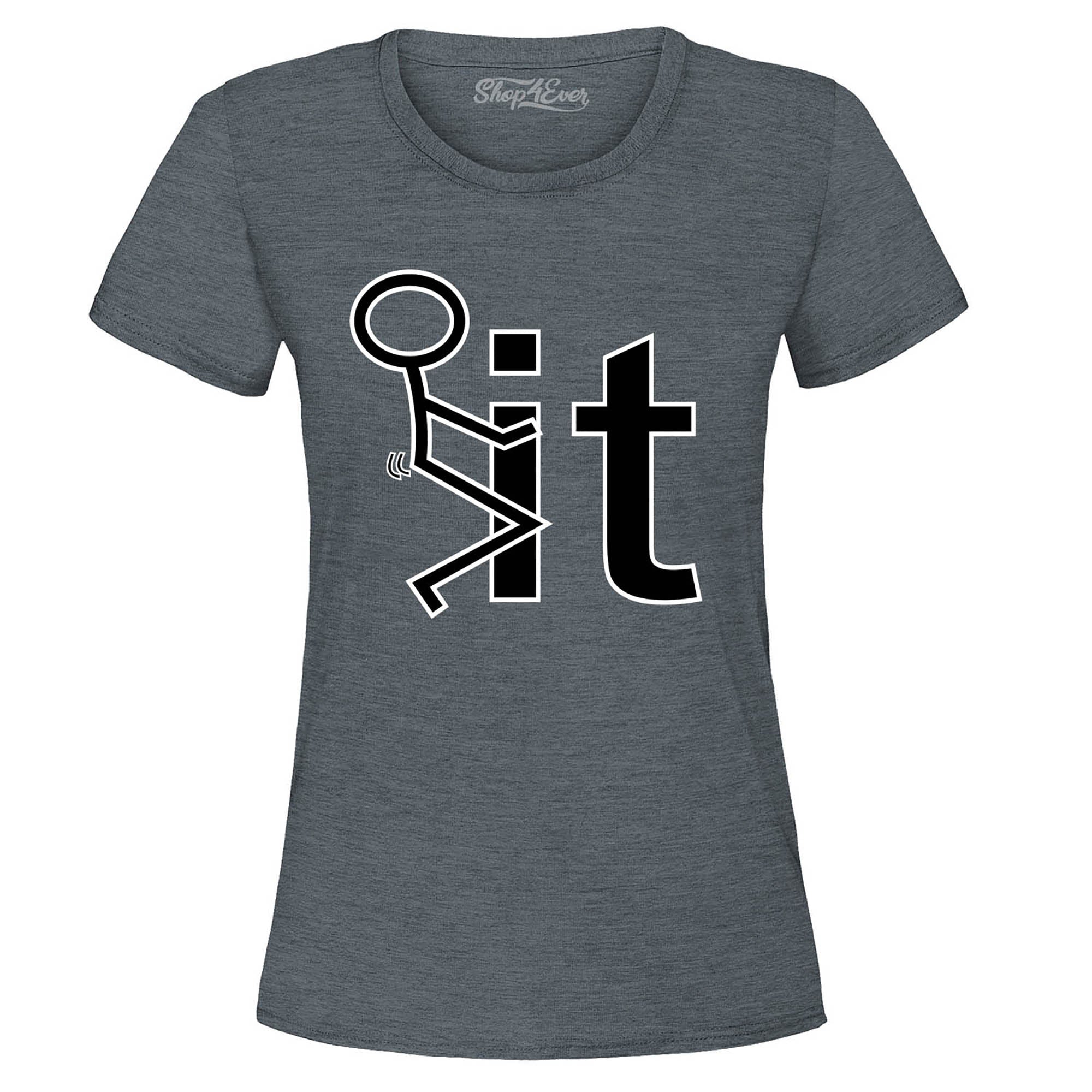 FCK It Screw It Stickman Women's T-Shirt