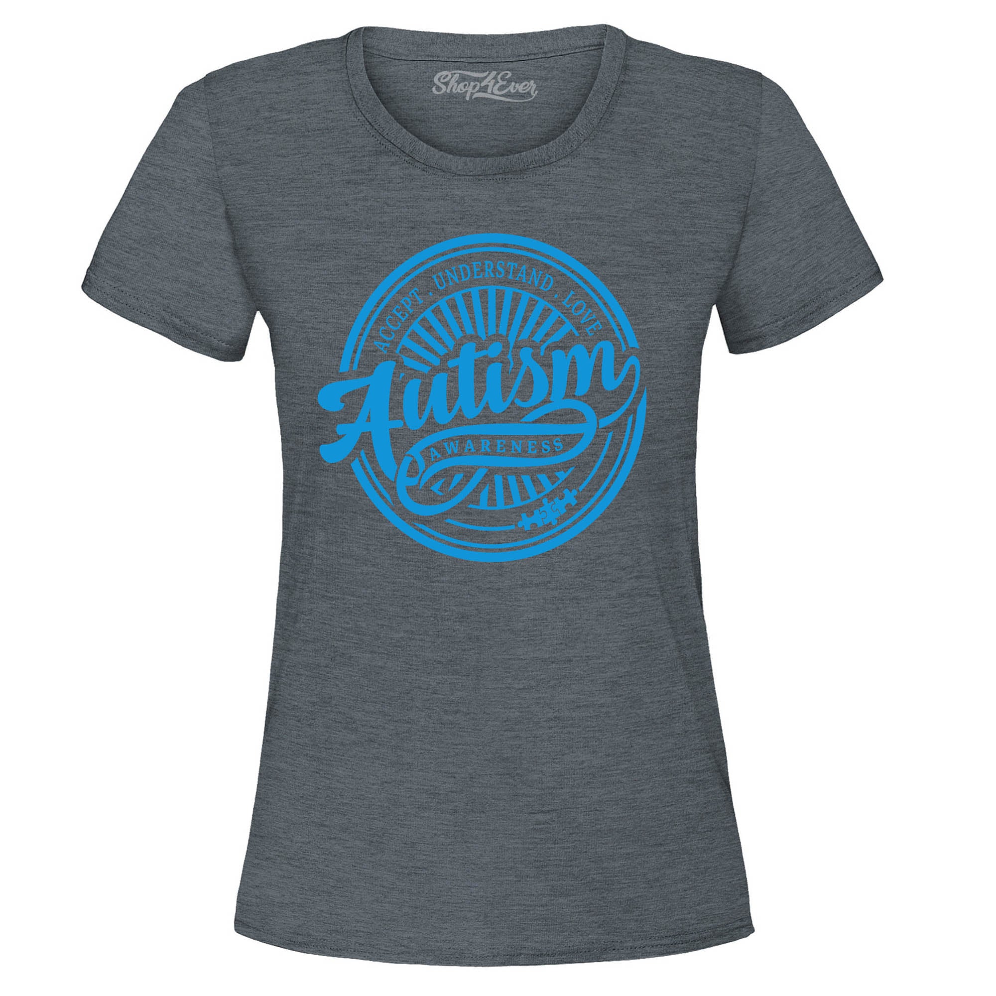 Autism Awareness Accept Understand Love Blue