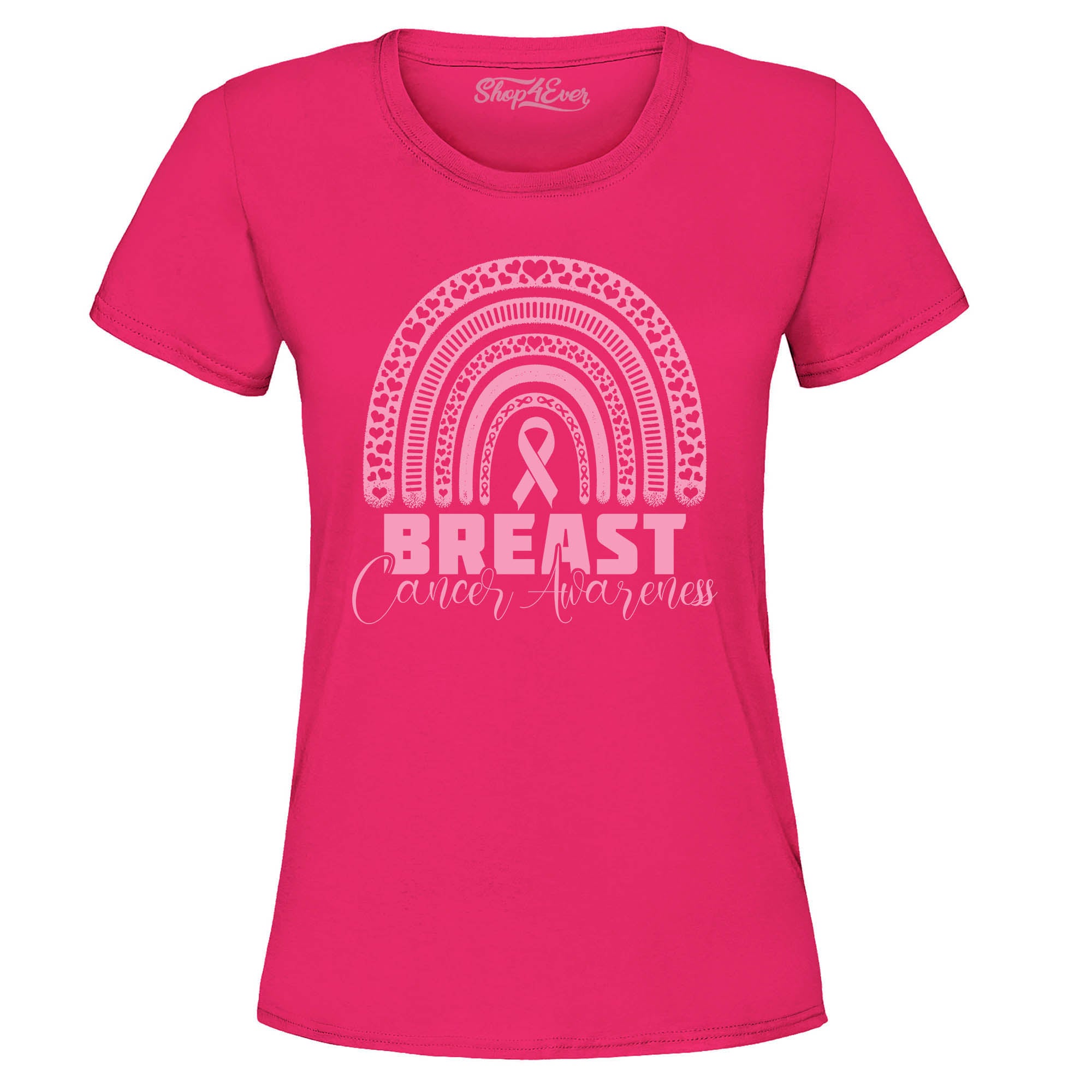 Breast Cancer Awareness Rainbow Women's T-Shirt