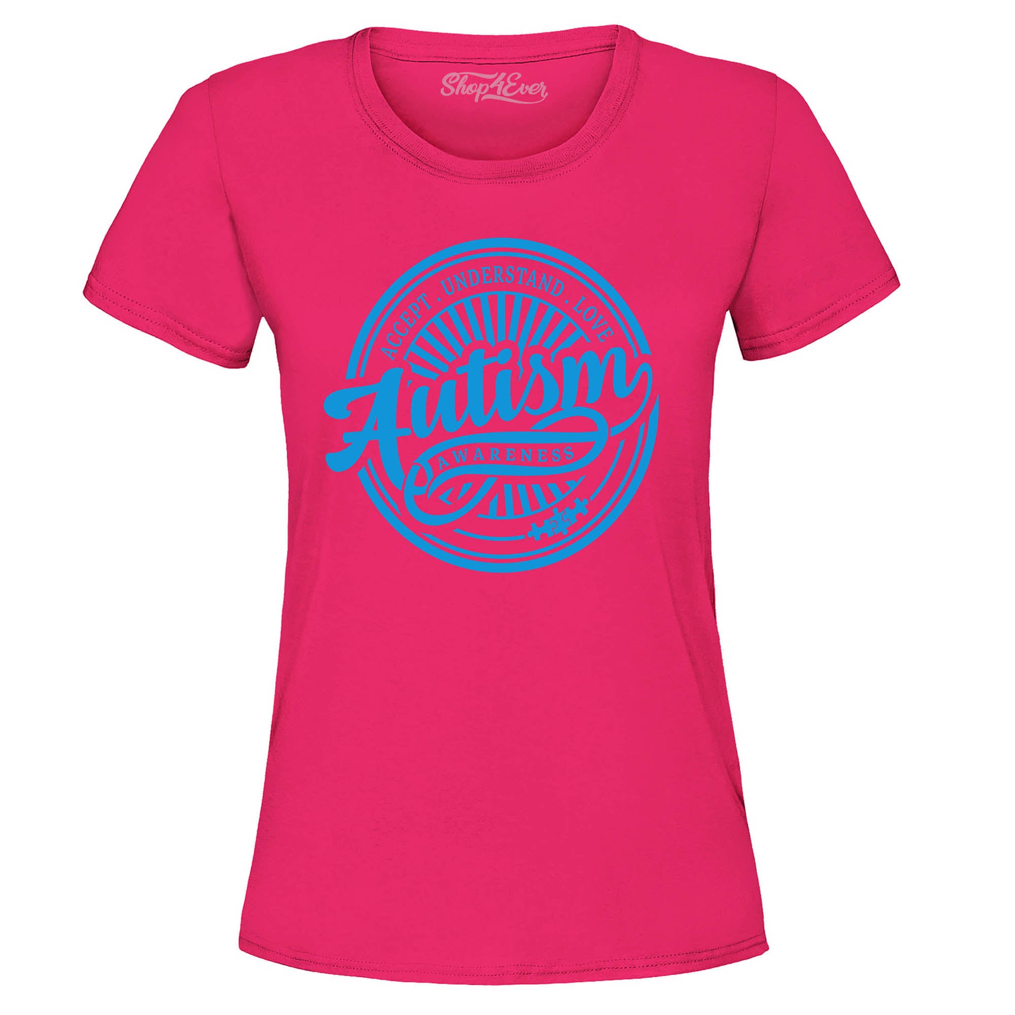Autism Awareness Accept Understand Love Blue