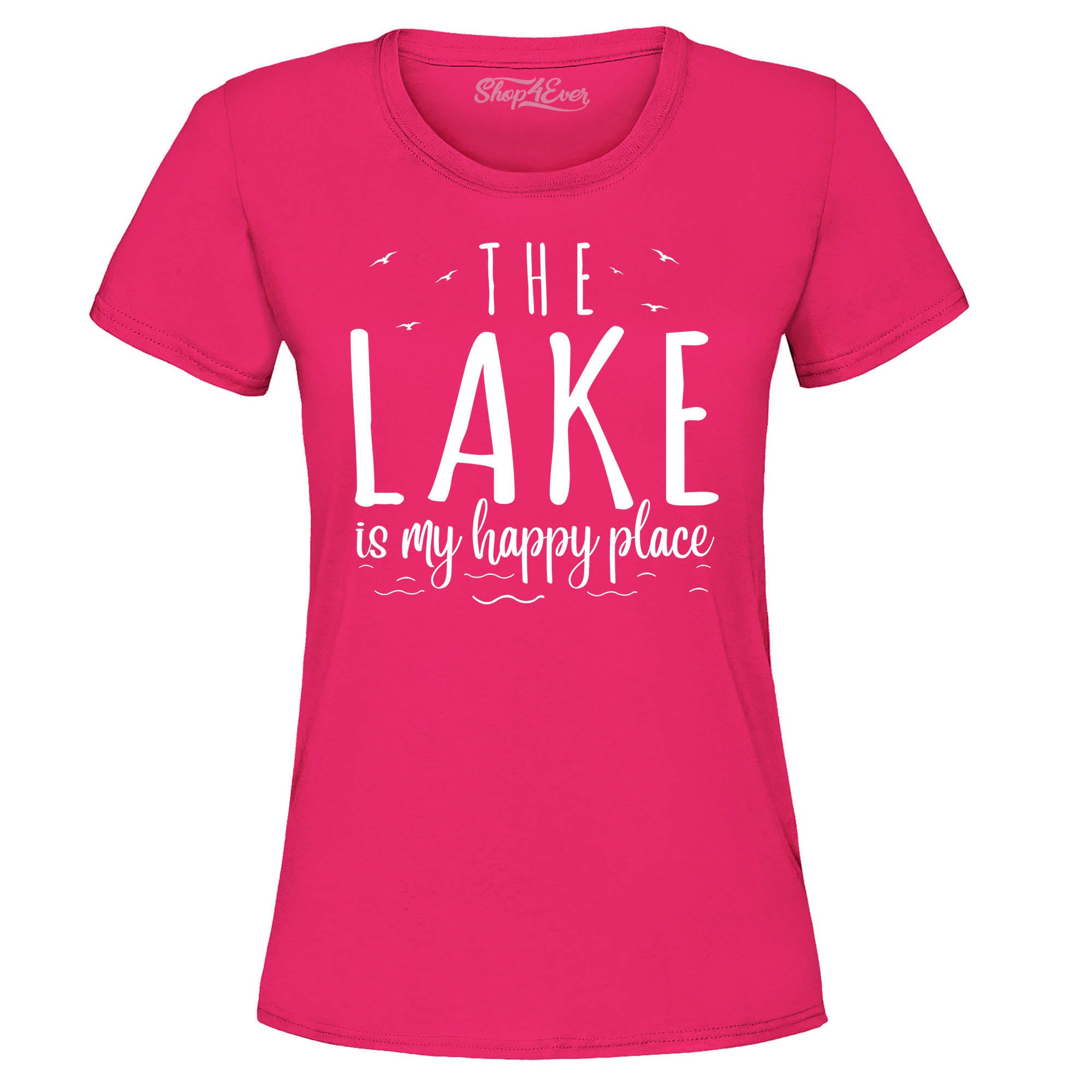 The Lake is My Happy Place Women's T-Shirt