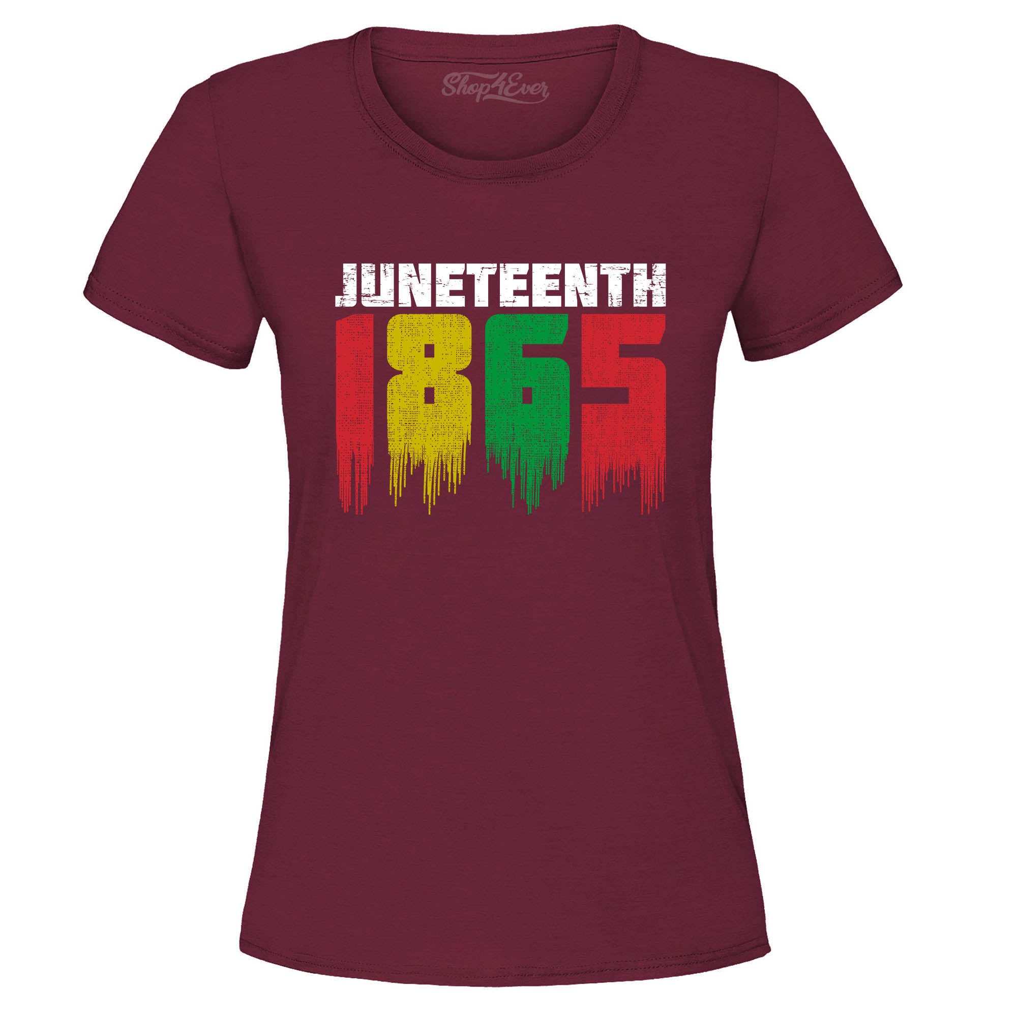 Juneteenth 1865 Dripping June 19th Women's T-Shirt