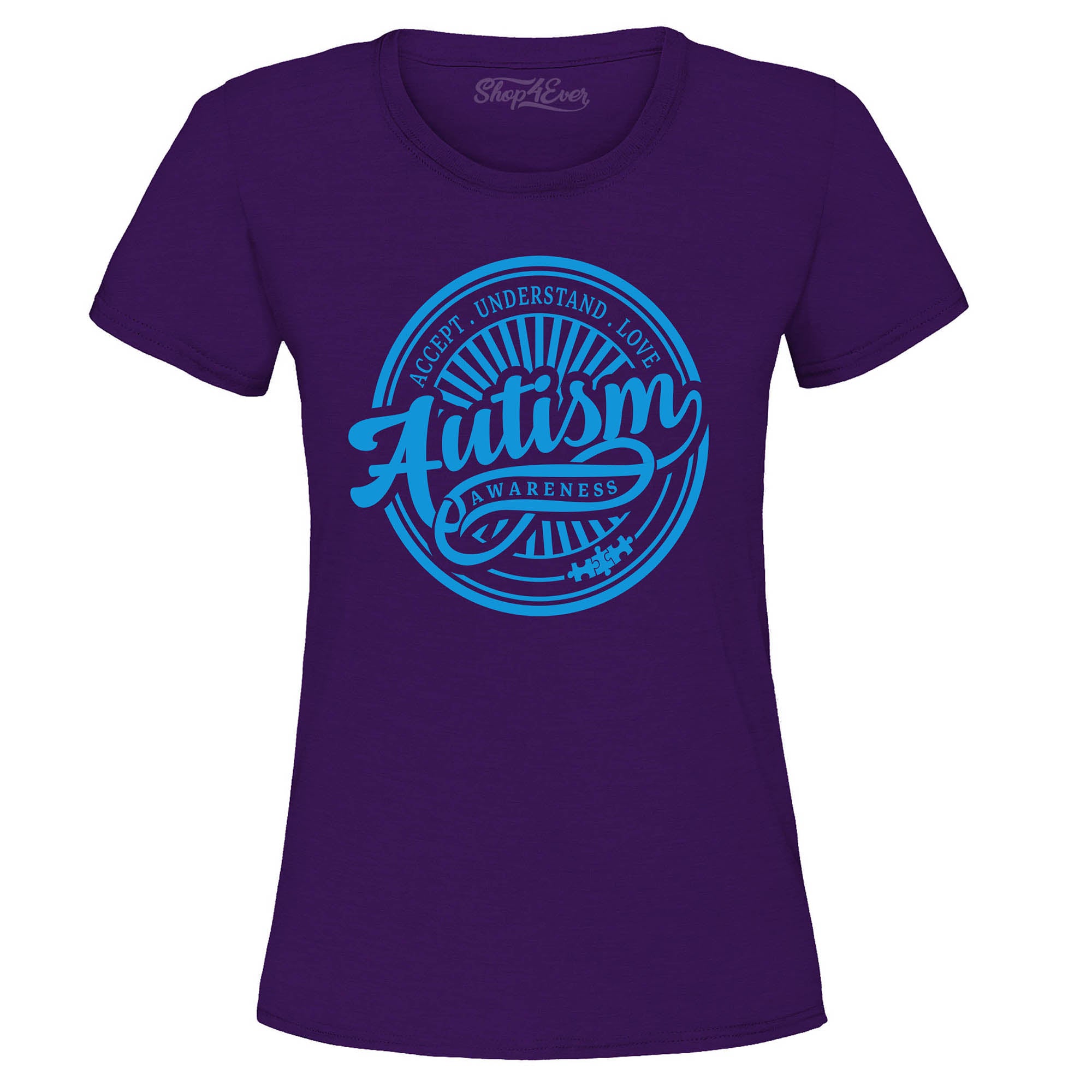 Autism Awareness Accept Understand Love Blue