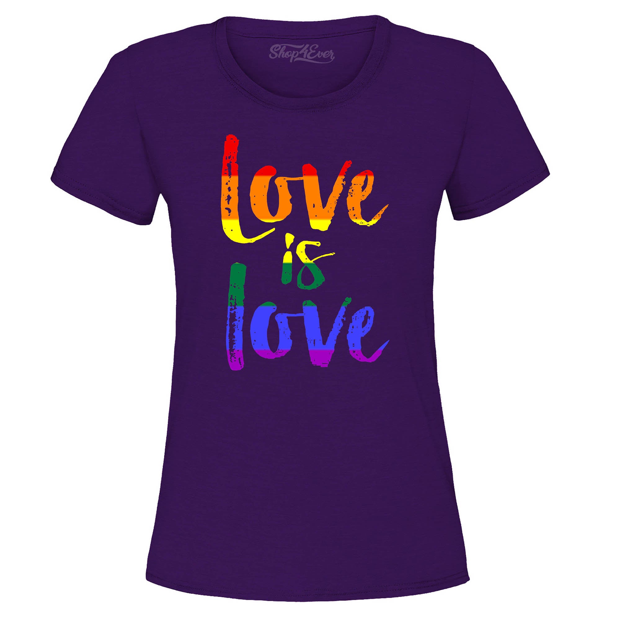 Love is Love Women's T-Shirt Gay Pride Shirts