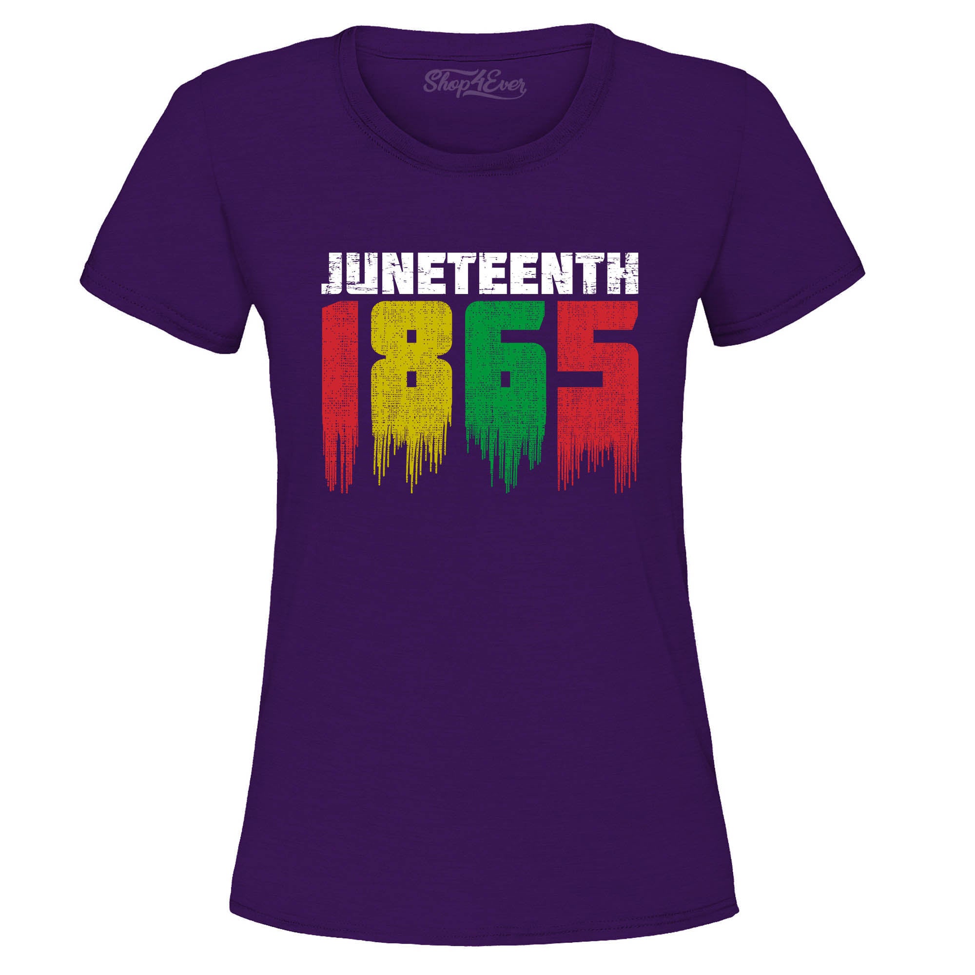 Juneteenth 1865 Dripping June 19th Women's T-Shirt